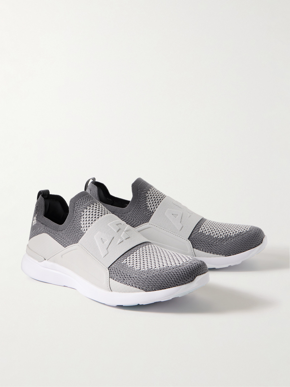 Shop Apl Athletic Propulsion Labs Techloom Bliss Slip-on Sneakers In Gray