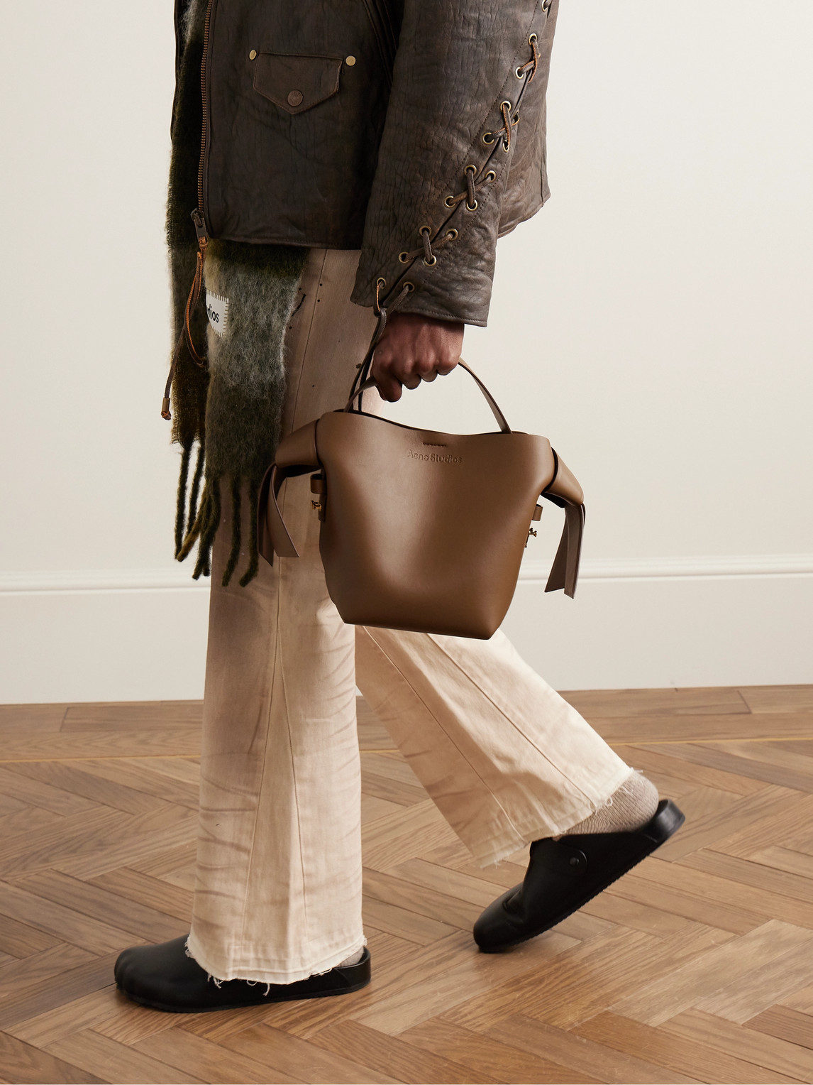 Leather Shoulder Acne Studios Bag Musubi Brown Acne Studios Musubi
