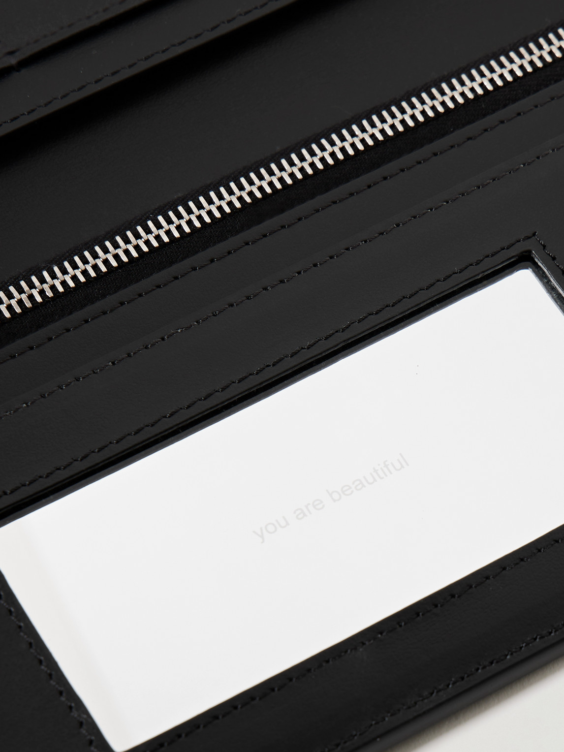 Shop Acne Studios Logo-print Cracked-leather Bifold Wallet In Black