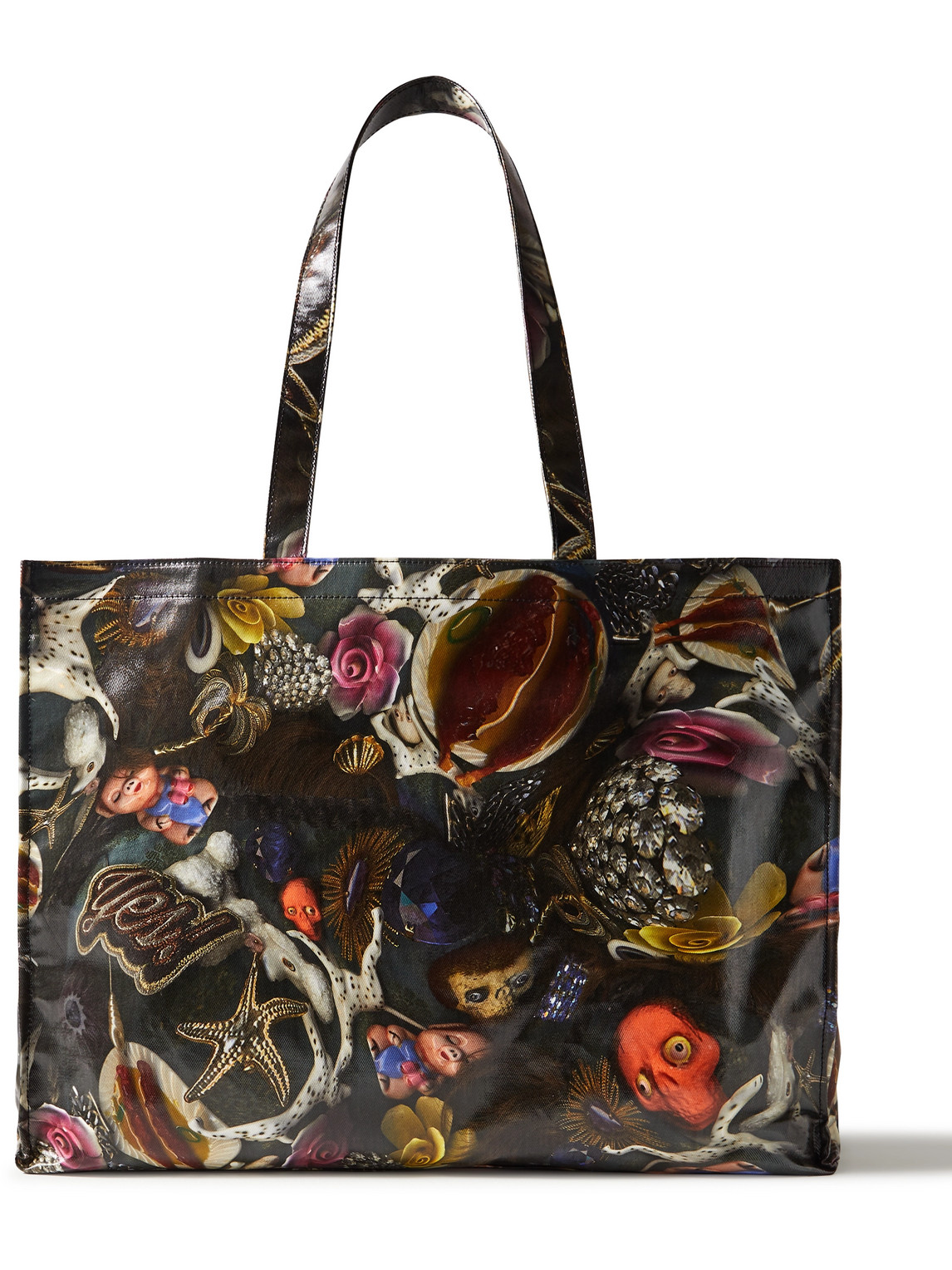 Acne Studios - Musubi Mini Chain-Embellished Full-Grain