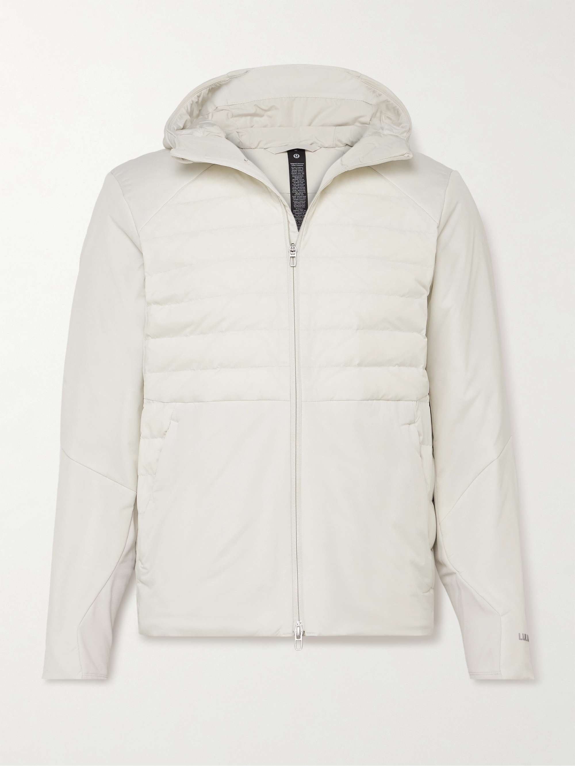 LULULEMON Down For It All Slim-Fit Quilted PrimaLoft® Glyde™ and  Stretch-Jersey Down Jacket for Men