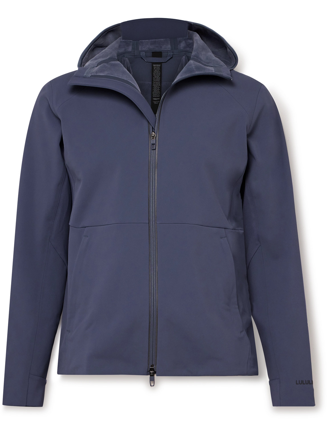 Lululemon Cross Chill Slim-fit Repelshell™ Hooded Jacket In Blue