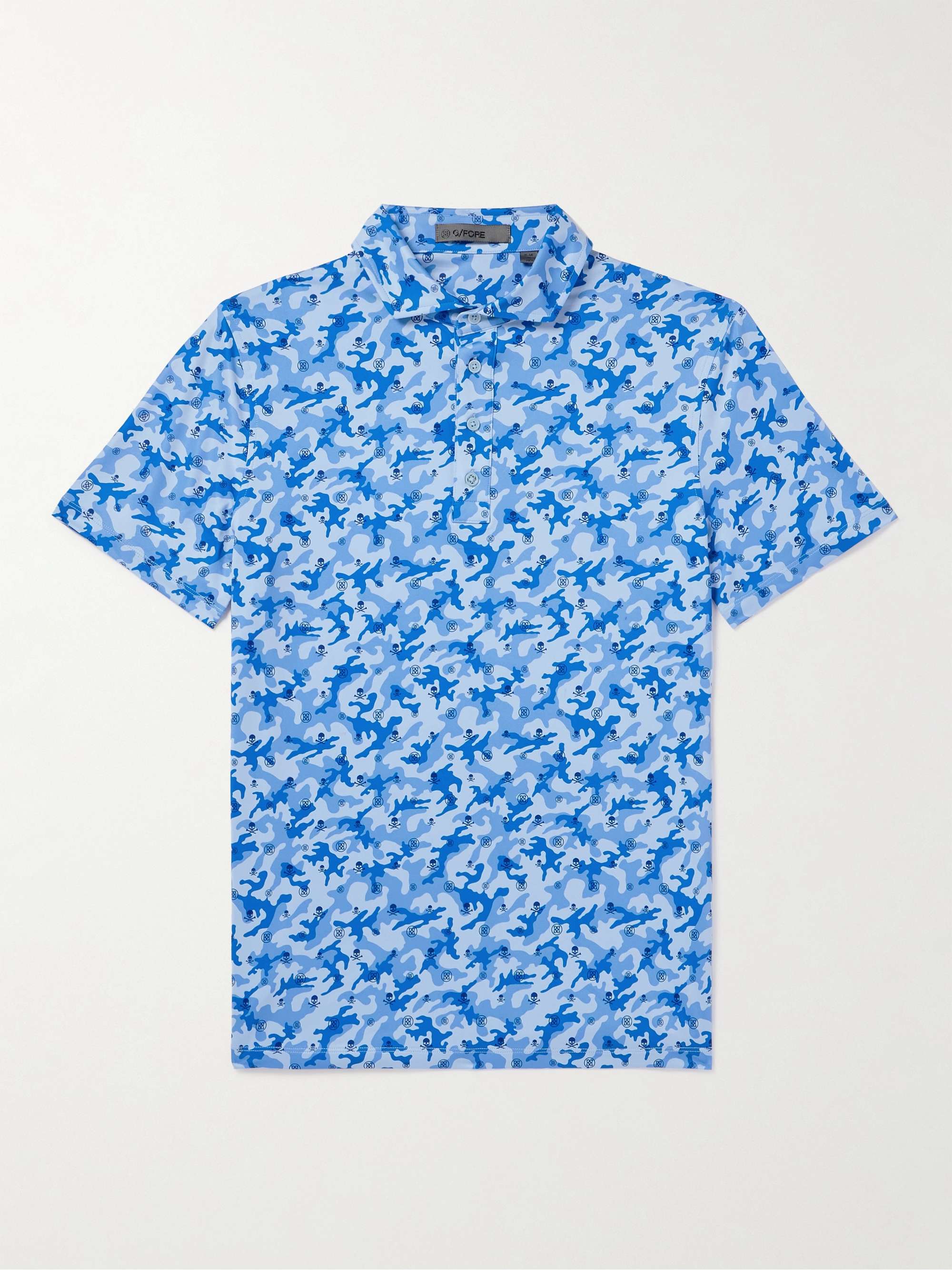 G/FORE Camouflage-Print Tech-Jersey Polo Shirt for Men | MR PORTER