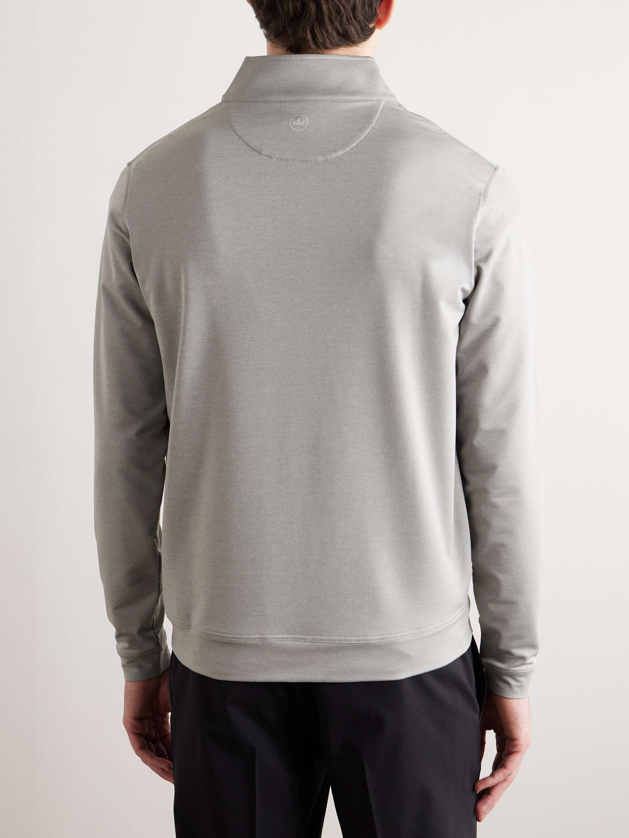 PETER MILLAR Perth Tech-Jersey Half-Zip Golf Top