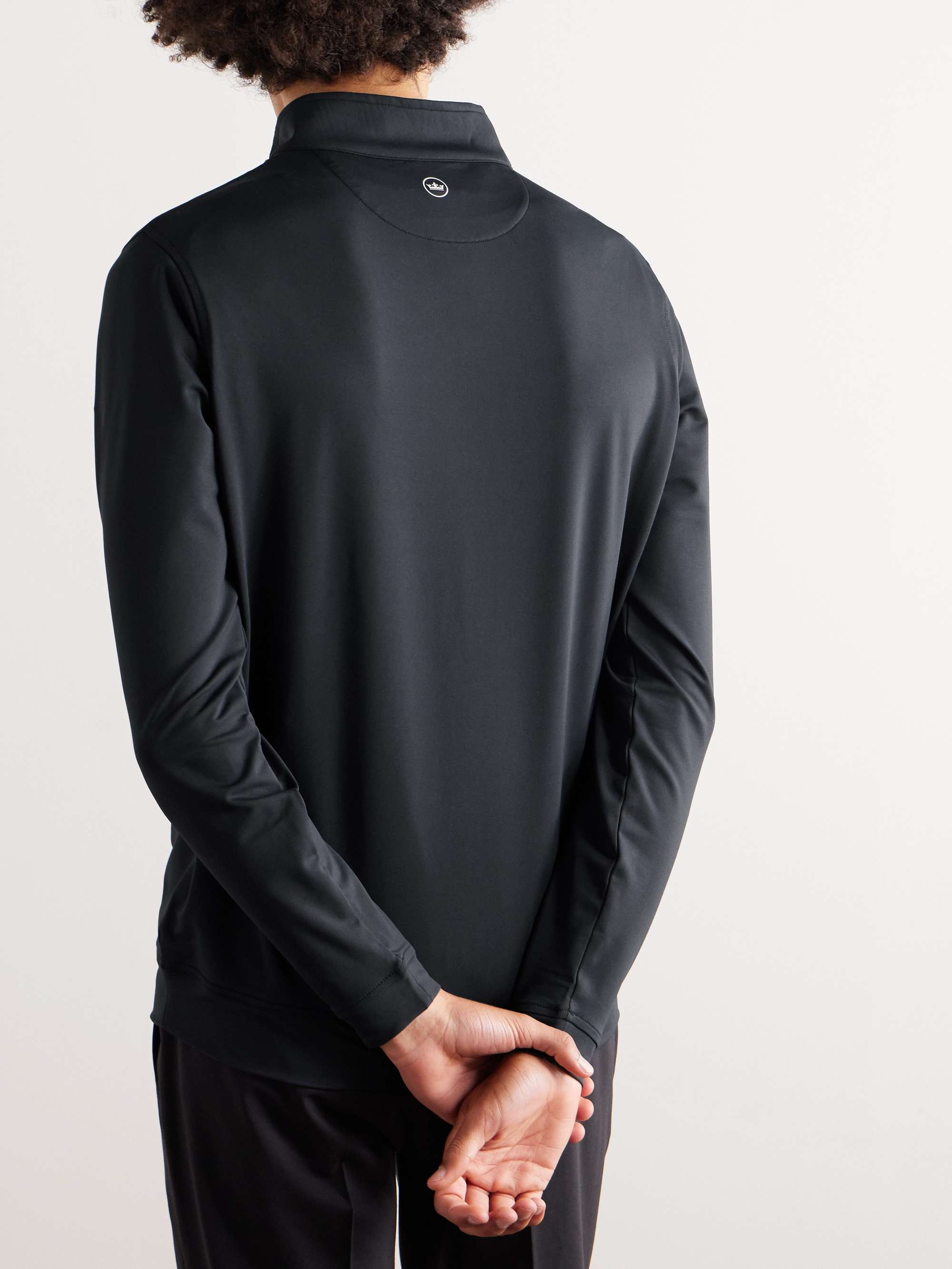 PETER MILLAR Perth Tech-Jersey Half-Zip Golf Top