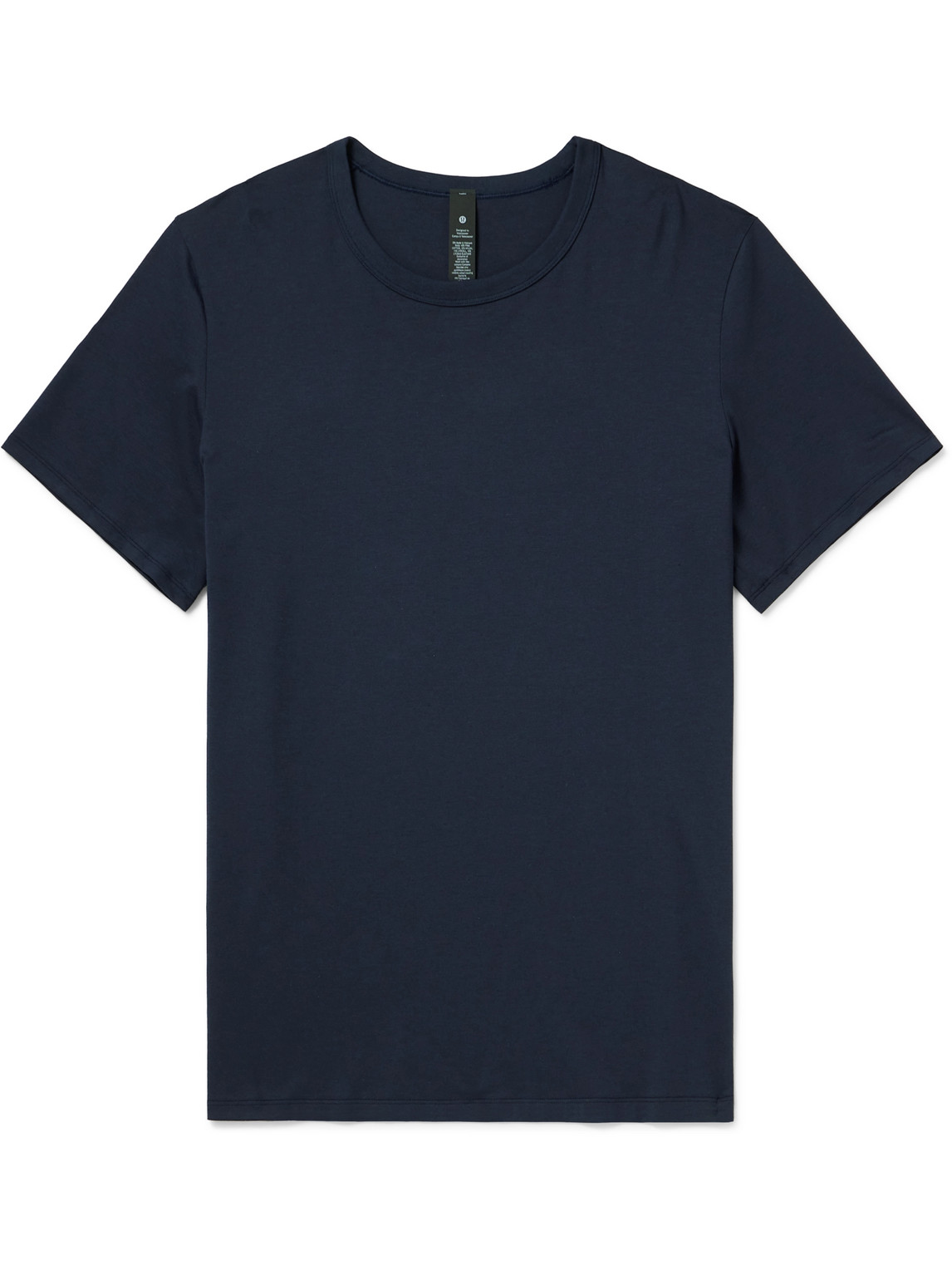 Shop Lululemon The Fundamental Jersey T-shirt In Blue