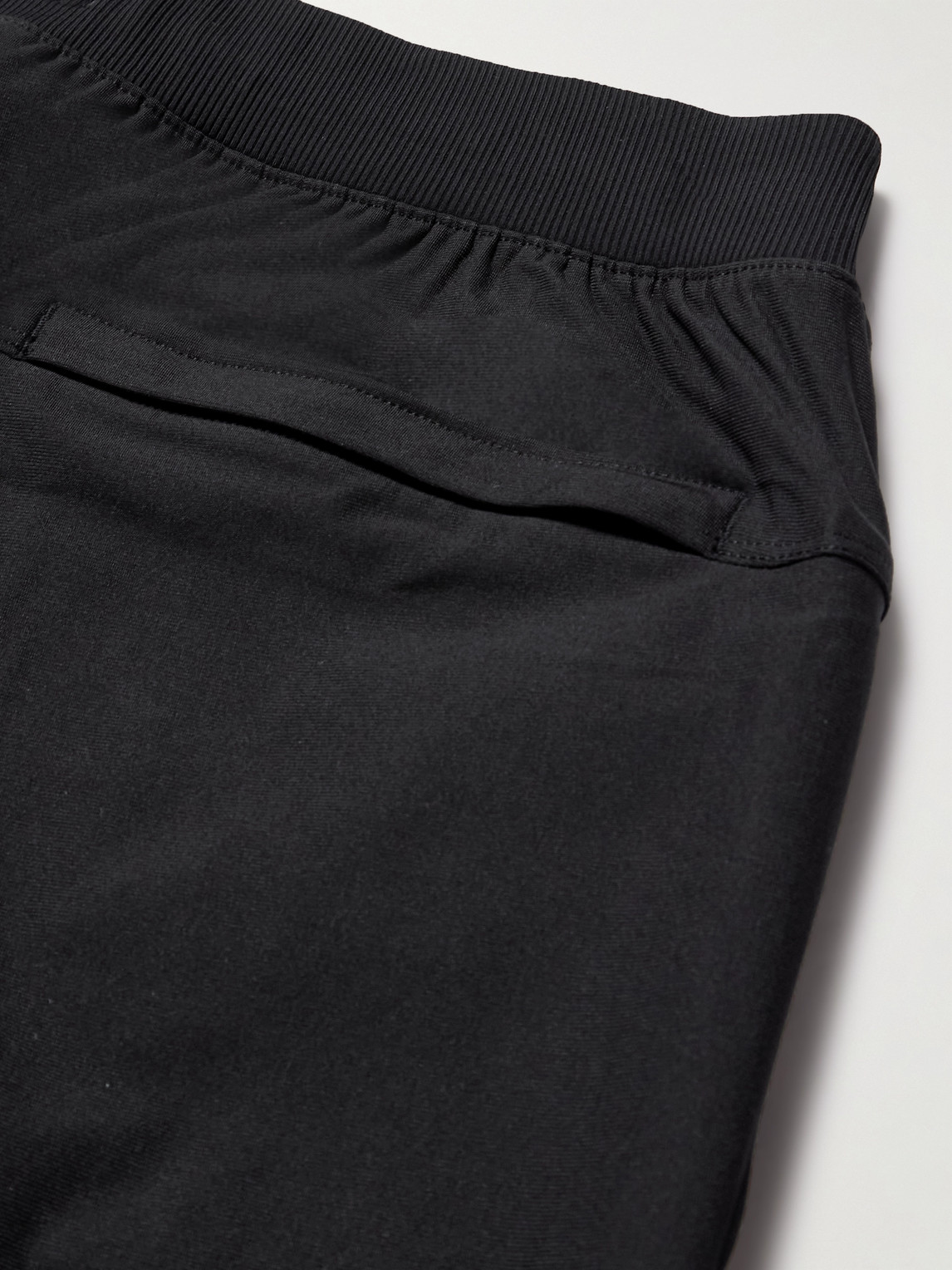 Lululemon Abc Tapered Recycled-warpstreme™ Drawstring Trousers In Black