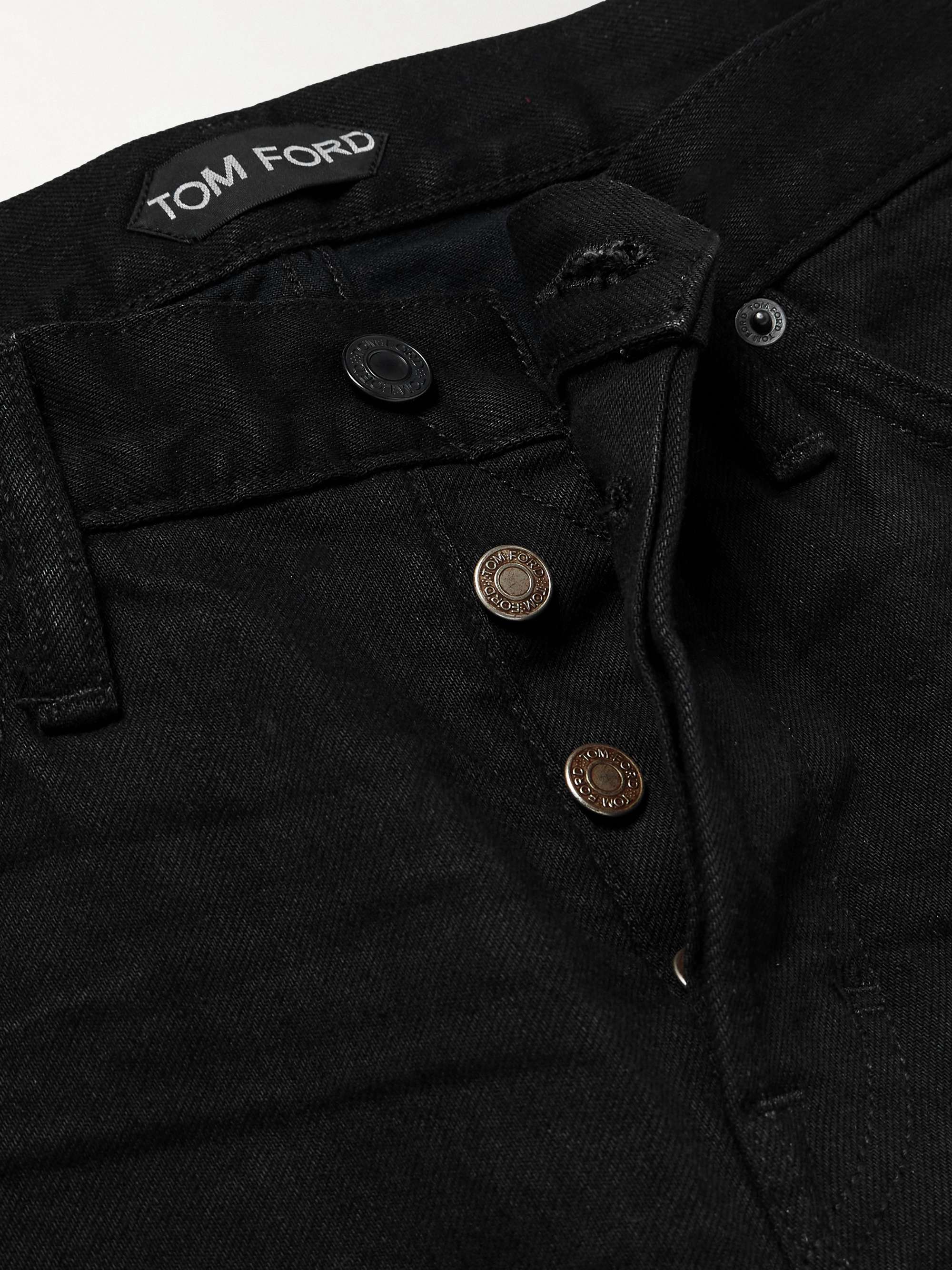 TOM FORD 슬림핏 셀비지 진