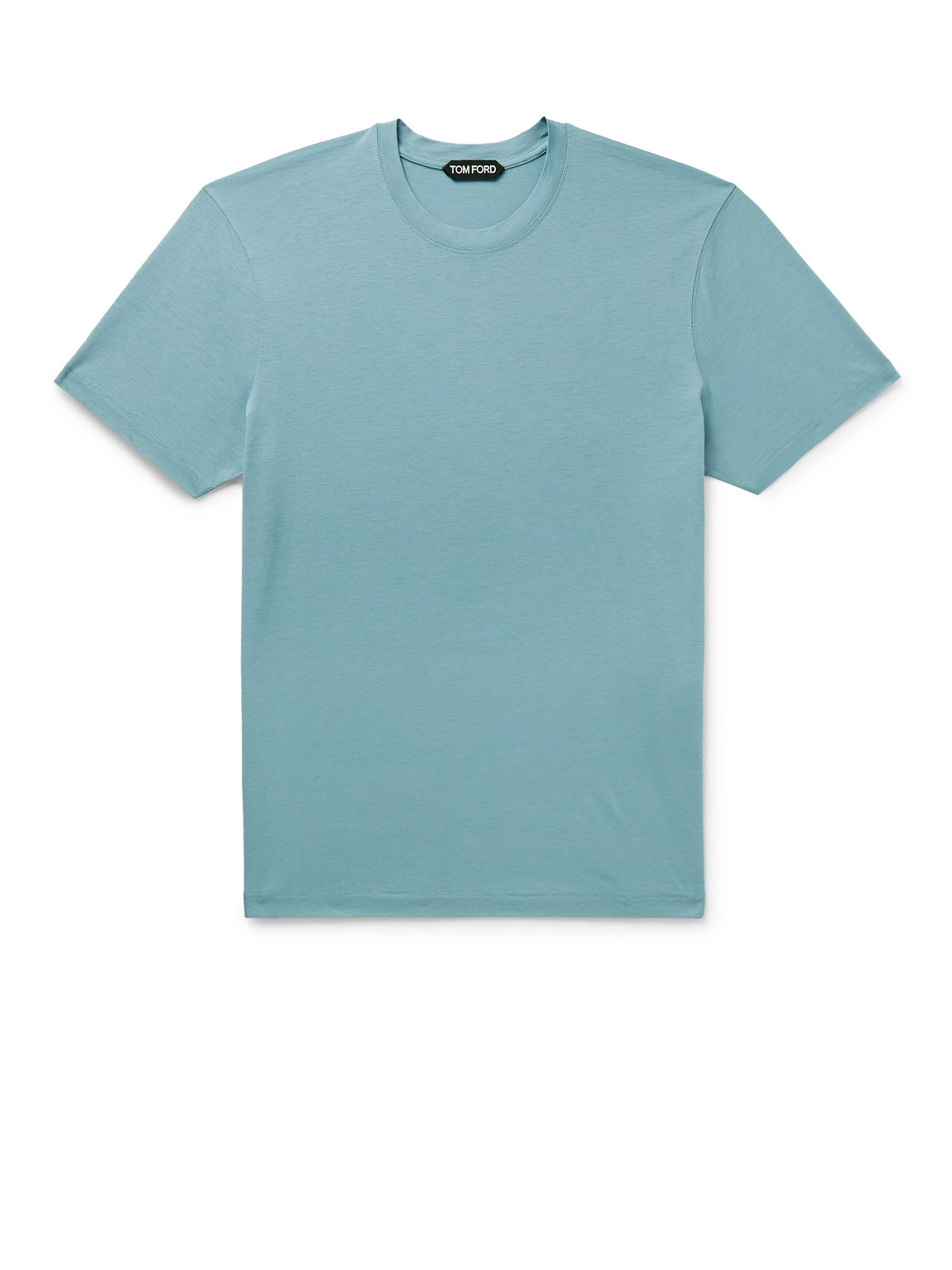 TOM FORD LYOCELL AND COTTON-BLEND JERSEY T-SHIRT