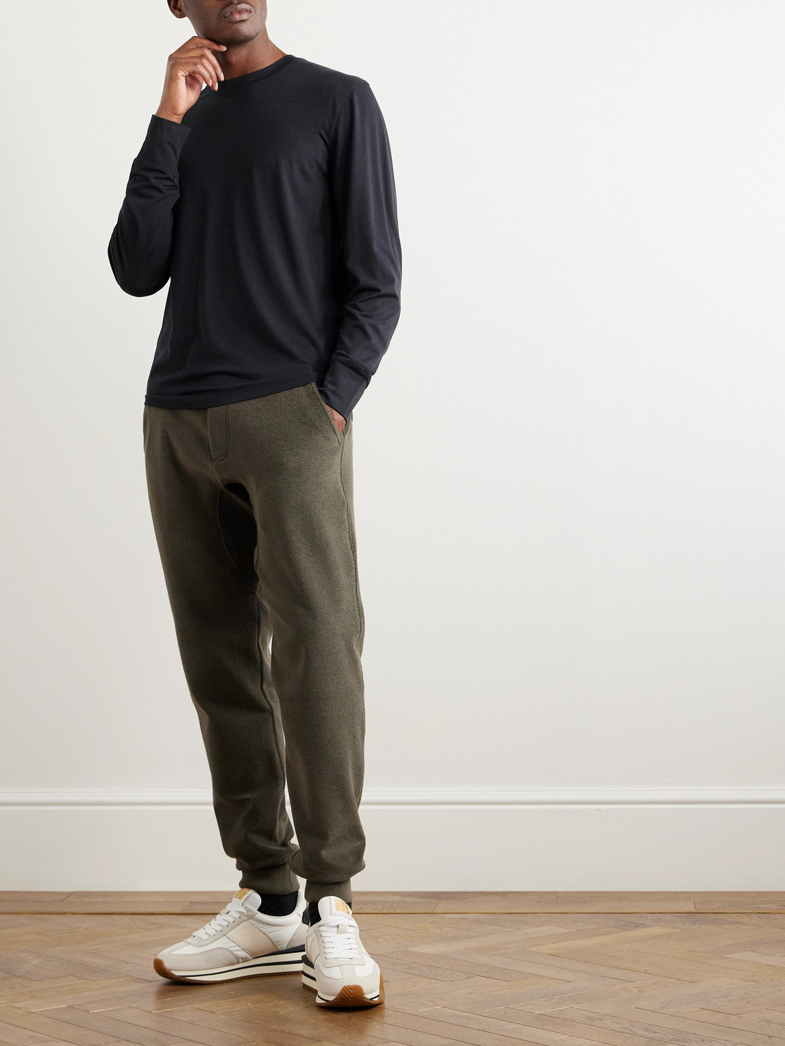 Slim-Fit Lyocell and Cotton-Blend Jersey T-Shirt — 2