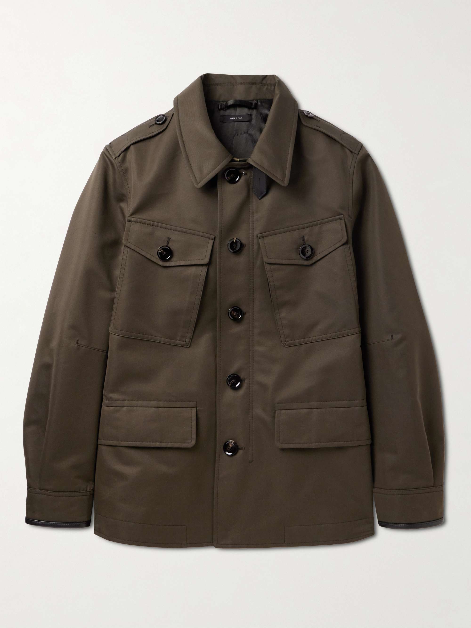 TOM FORD Cotton-Blend Jacket for Men | MR PORTER