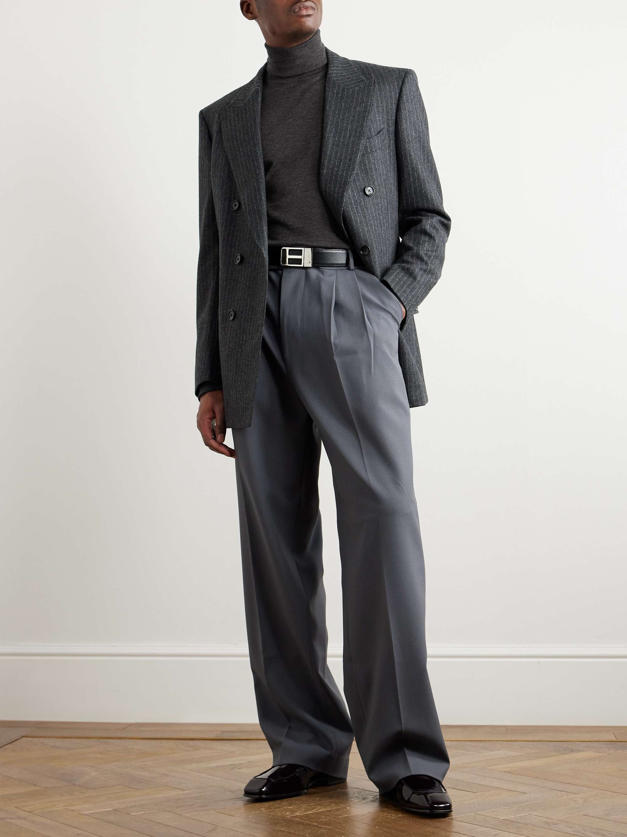 TOM FORD Cashmere and Silk-Blend Rollneck Sweater