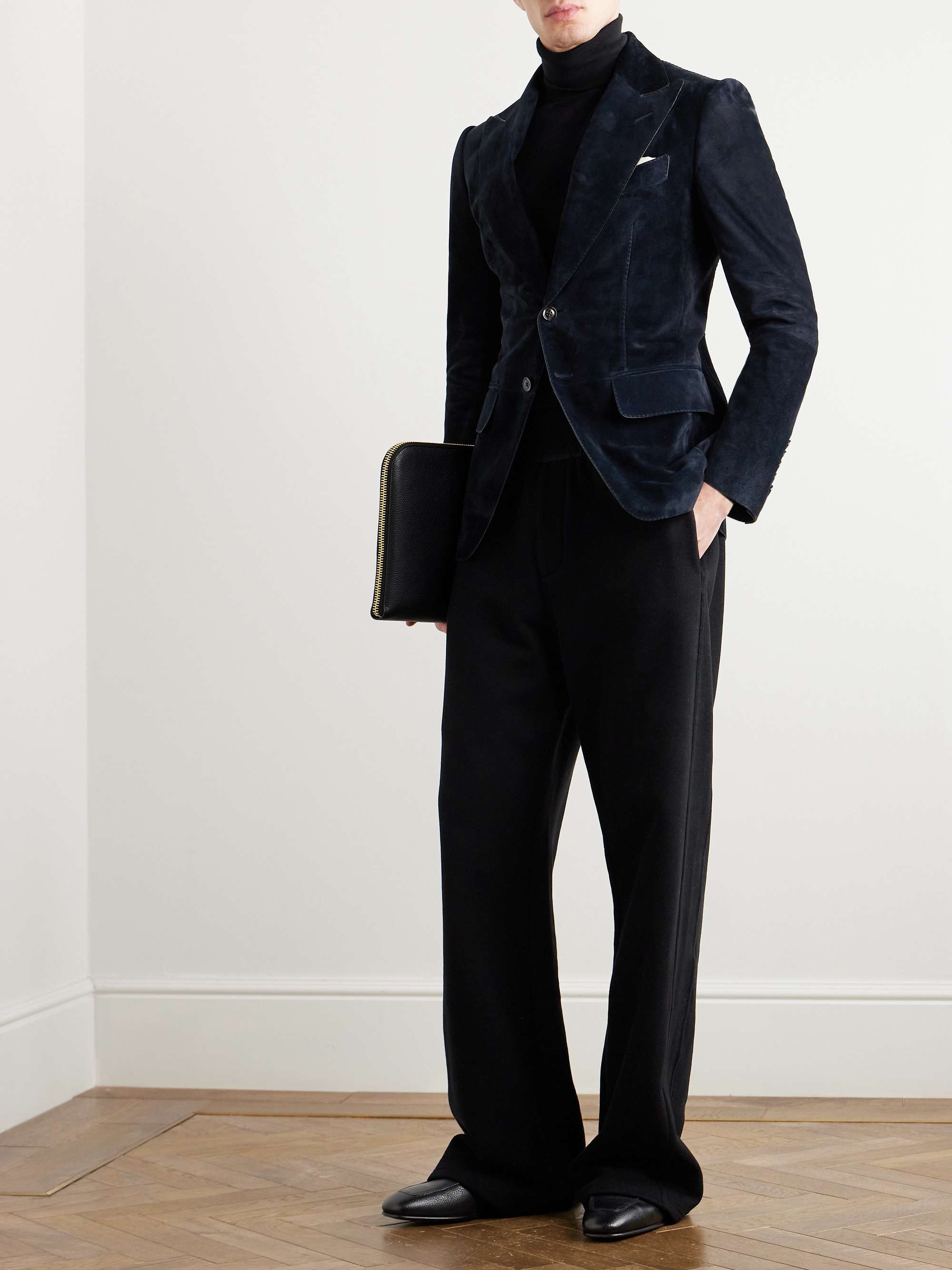 TOM FORD Suede Blazer for Men | MR PORTER