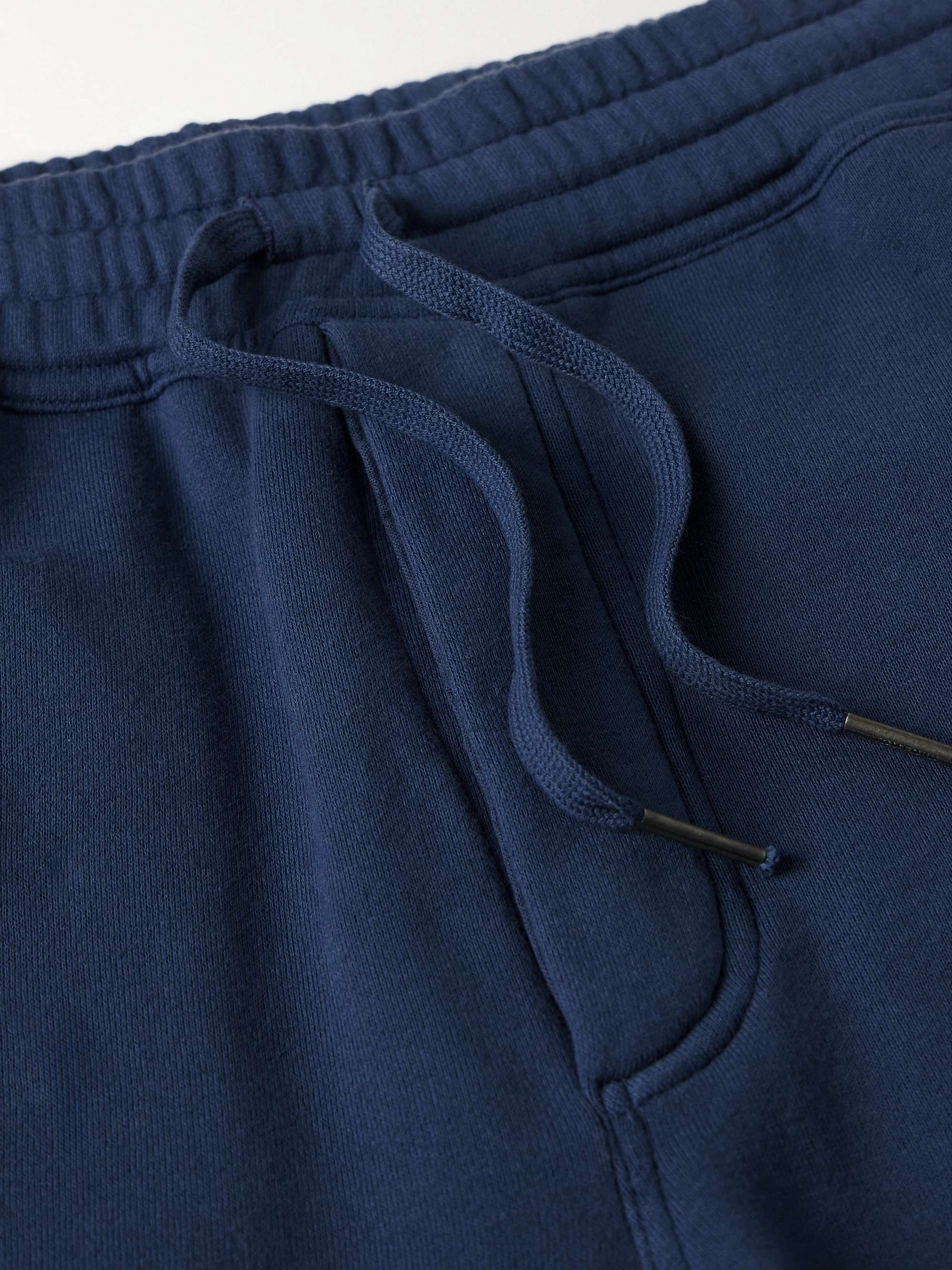 TOM FORD Tapered Garment-Dyed Cotton-Jersey Sweatpants