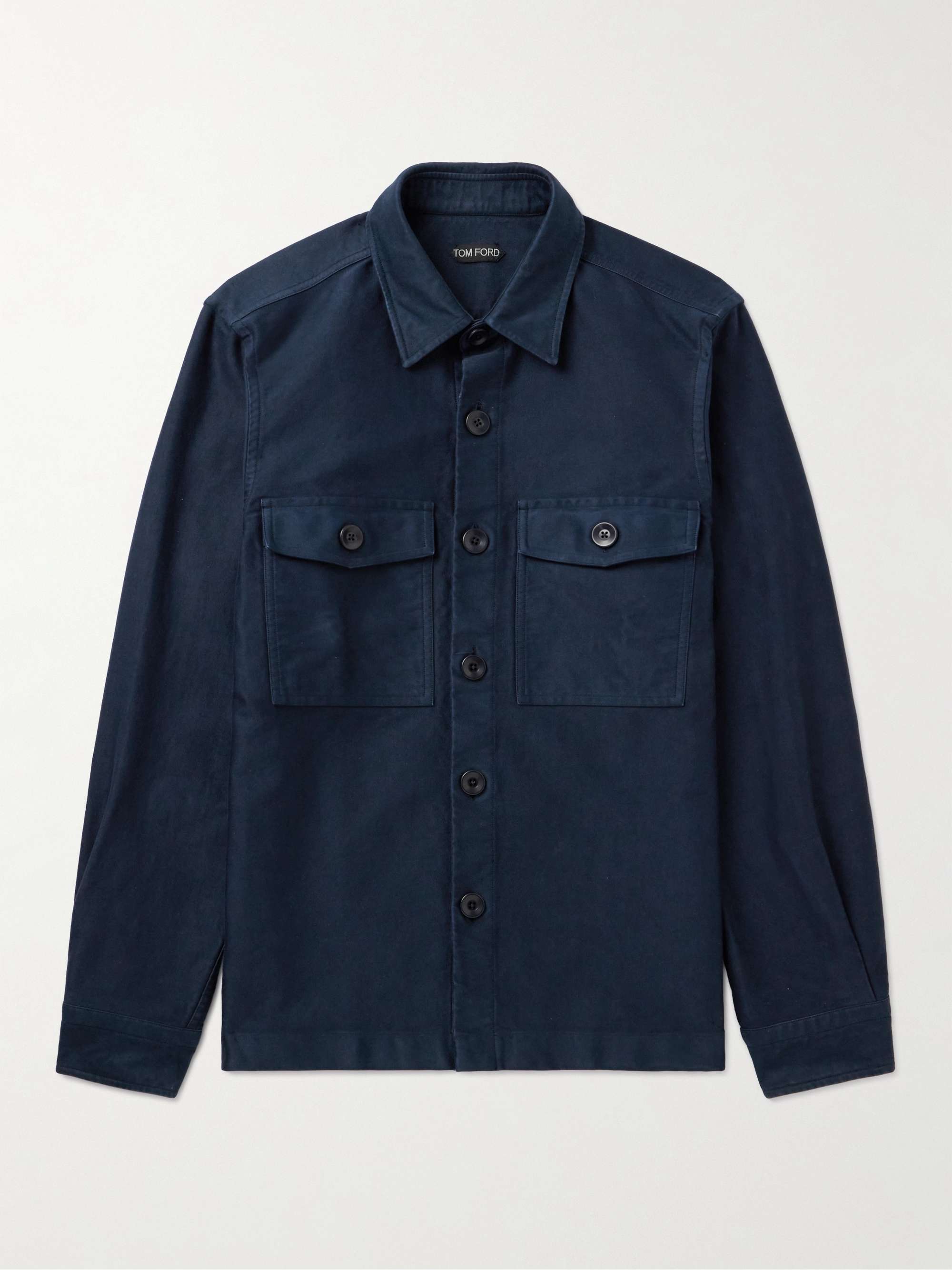 TOM FORD Cotton Overshirt for Men | MR PORTER