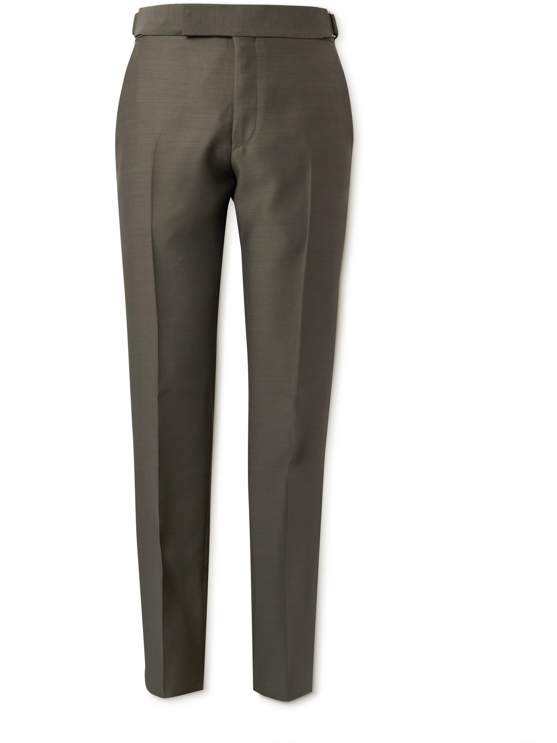 Atticus Straight-Leg Wool and Silk-Blend Suit Trousers