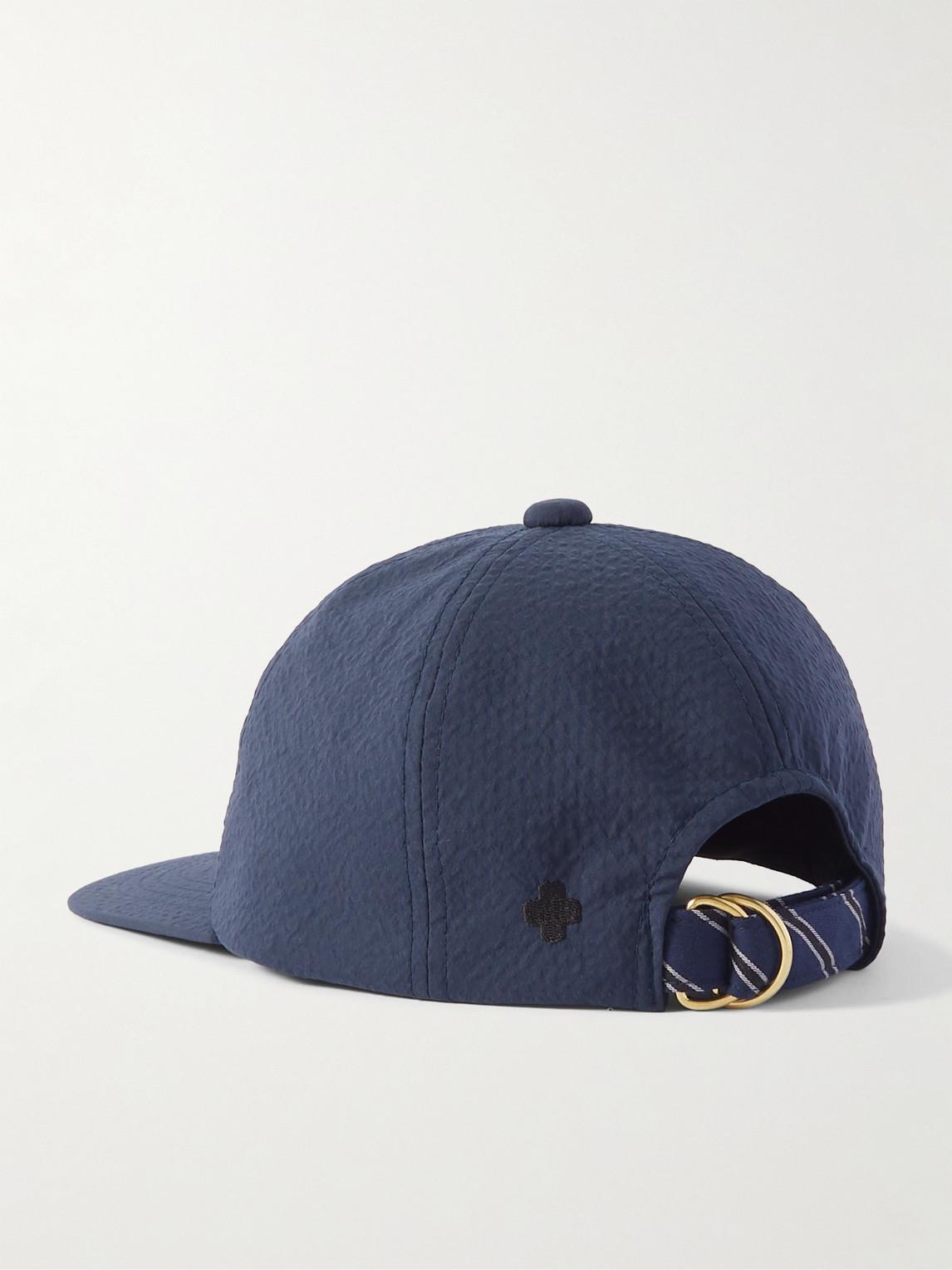 Shop Beams Seersucker Baseball Cap In Blue