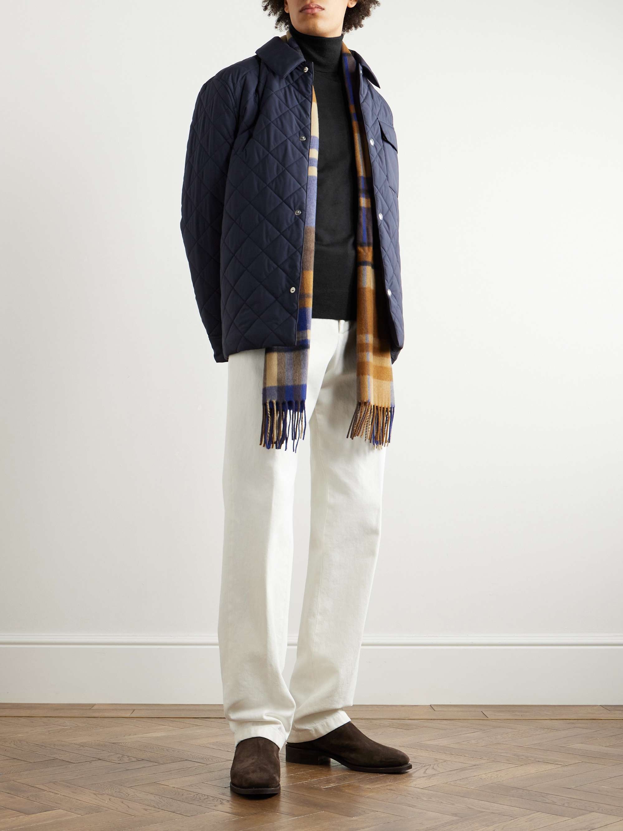 PURDEY SlimFit Cashmere Rollneck Sweater for Men MR PORTER