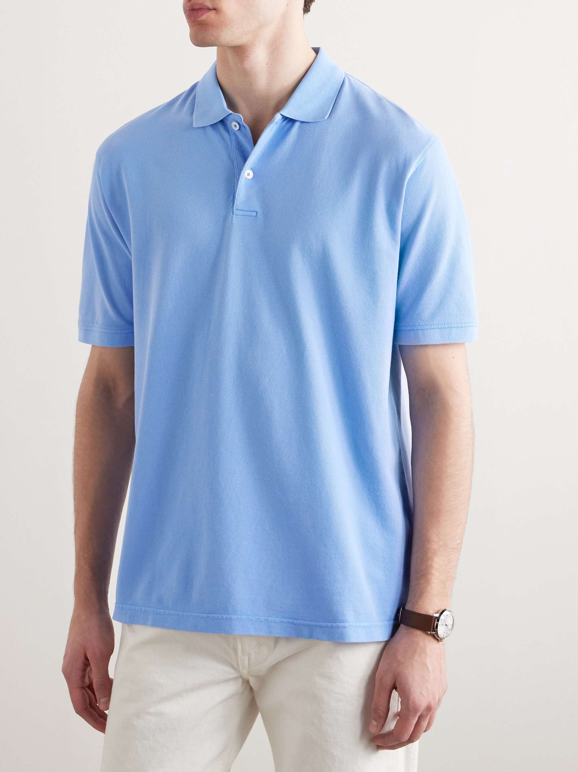 PETER MILLAR Sunrise GarmentDyed CottonPiqué Polo Shirt for Men MR