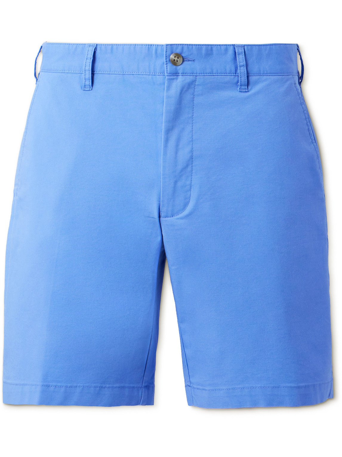 Peter Millar Hanford Performance Twill Button Down Shirt In Blue