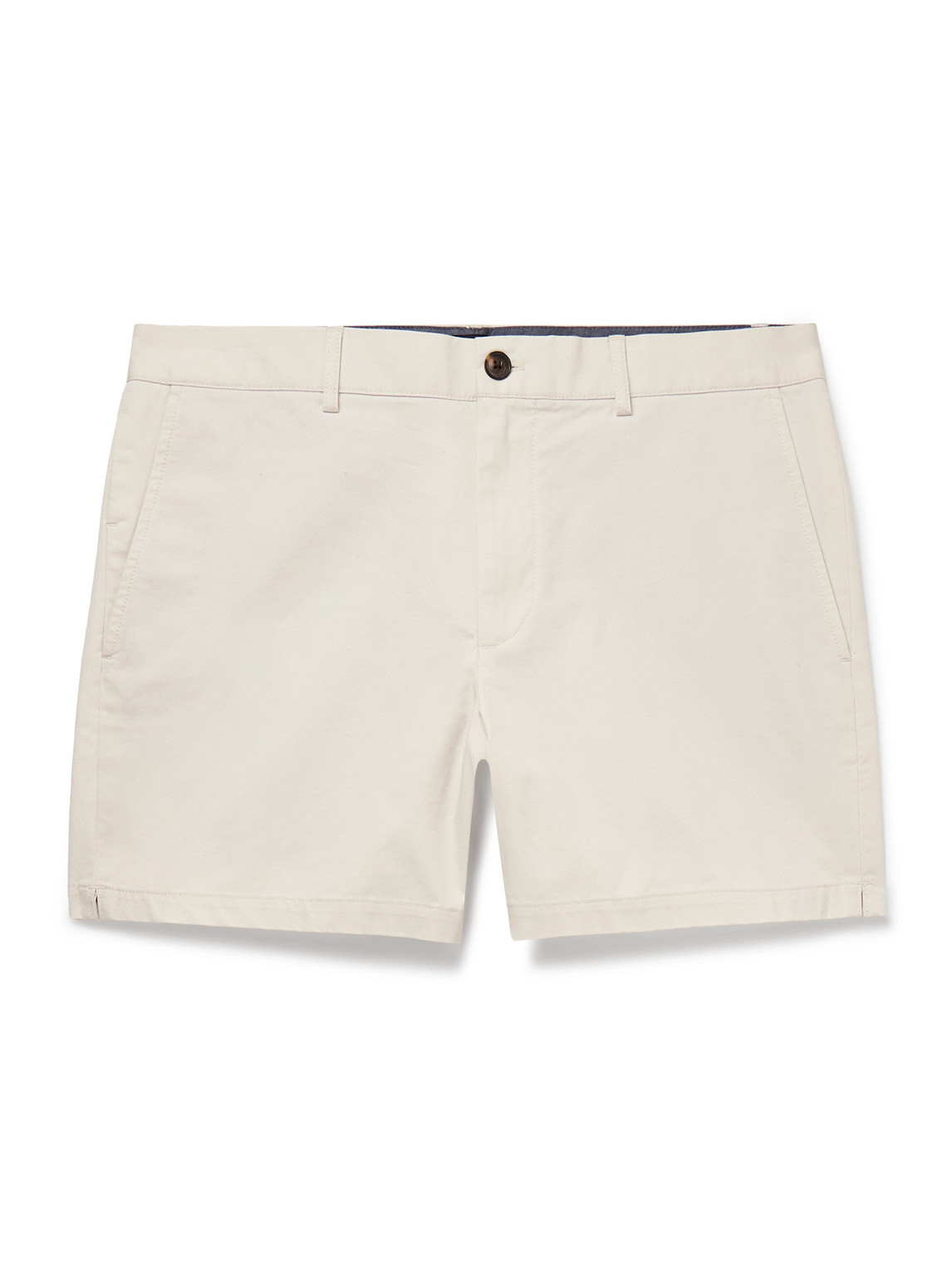 Jax Straight-Leg Cotton-Blend Twill Shorts