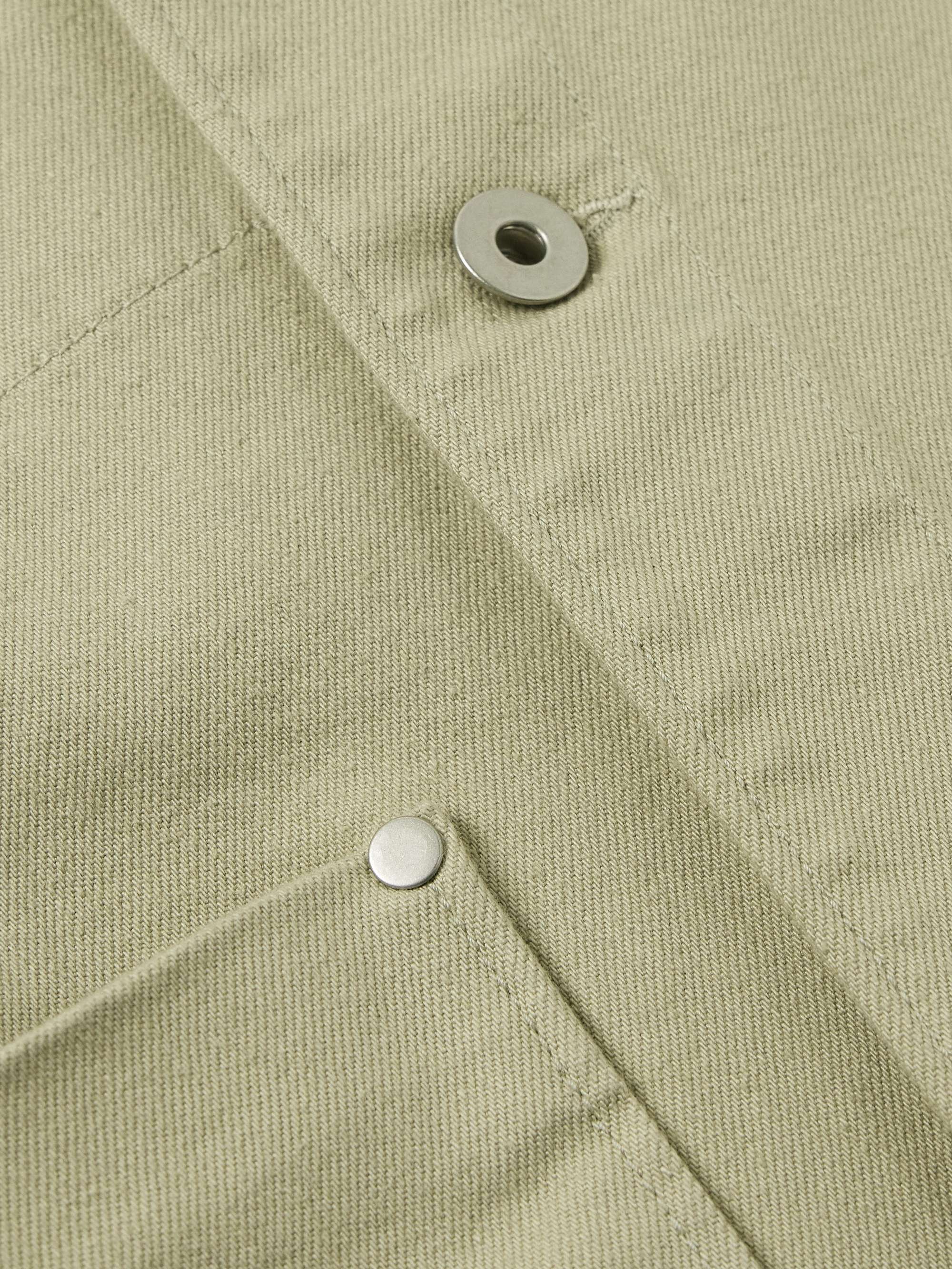 CLUB MONACO Corduroy-Trimmed Cotton-Blend Twill Jacket for Men | MR PORTER