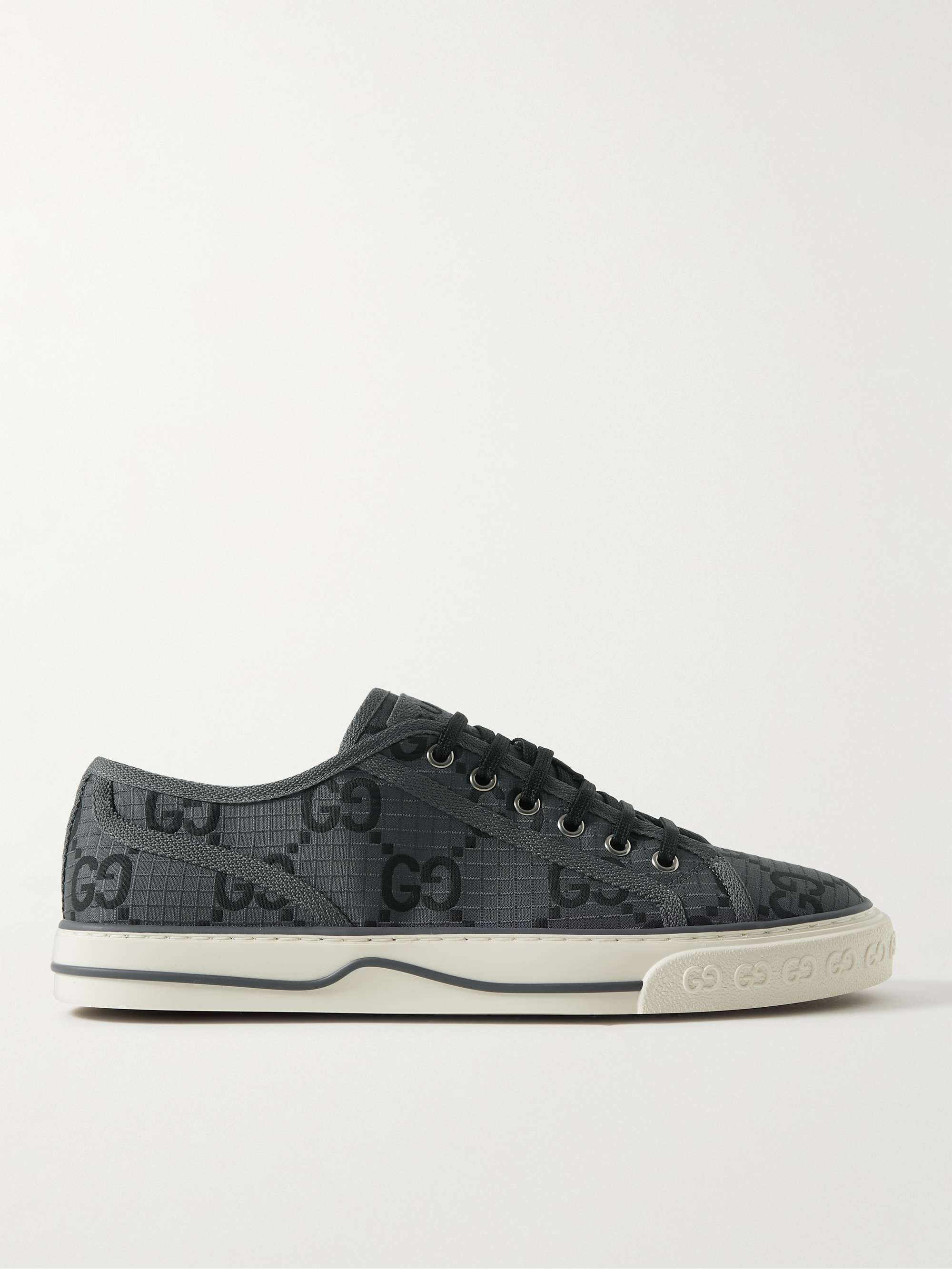 GUCCI Tennis 1977 Logo-Jacquard Ripstop Sneakers for Men | MR PORTER