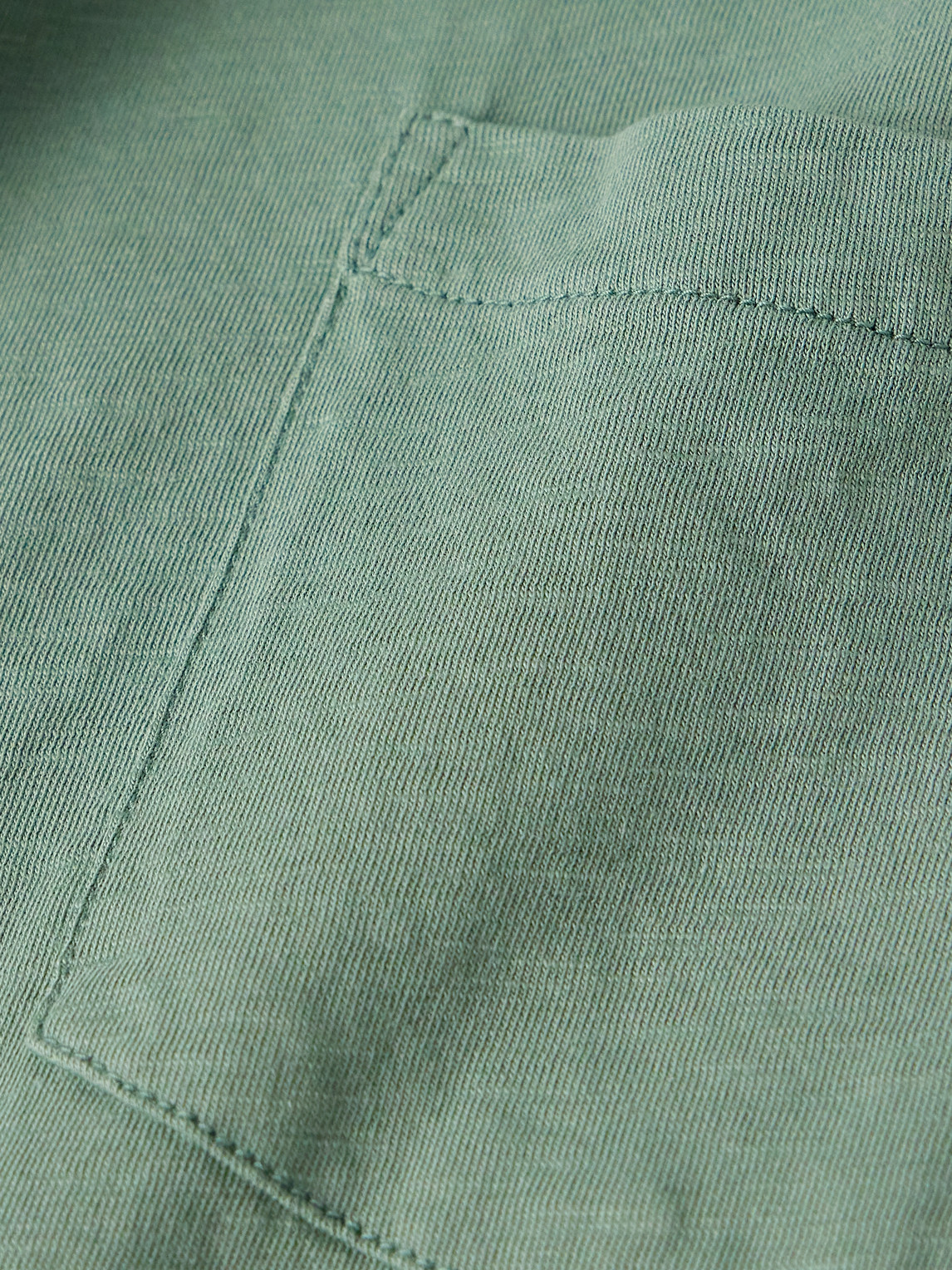 Shop Hartford Pocket Garment-dyed Slub Cotton-jersey T-shirt In Green