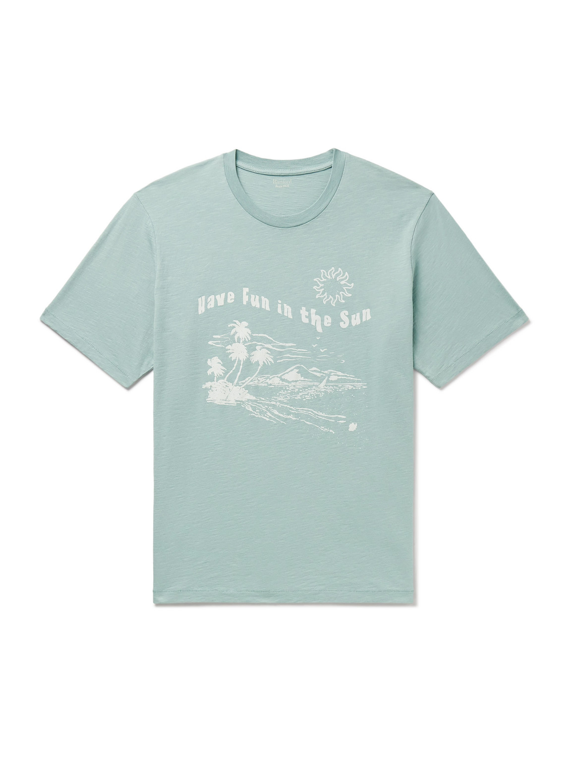 Fun Sun Printed Slub Cotton-Jersey T-Shirt