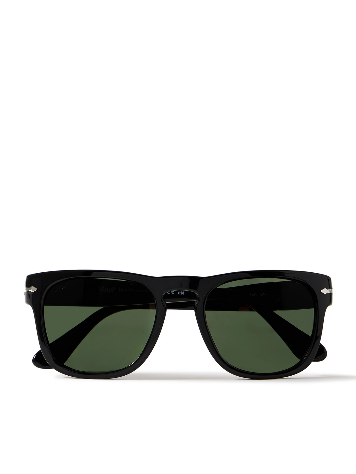 Shop Persol Elio D-frame Acetate Sunglasses In Black