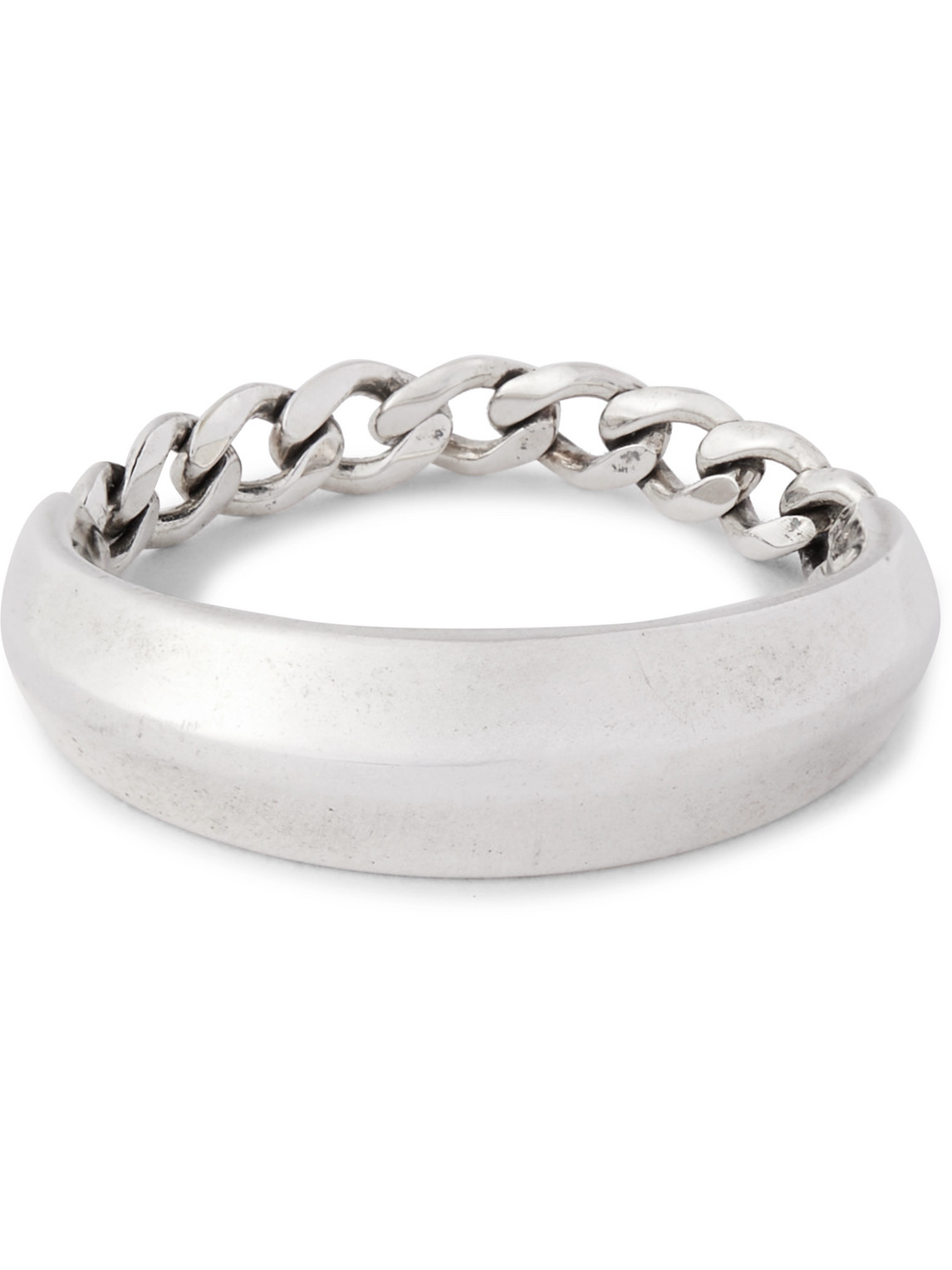 Shop Bottega Veneta Sterling Silver Ring