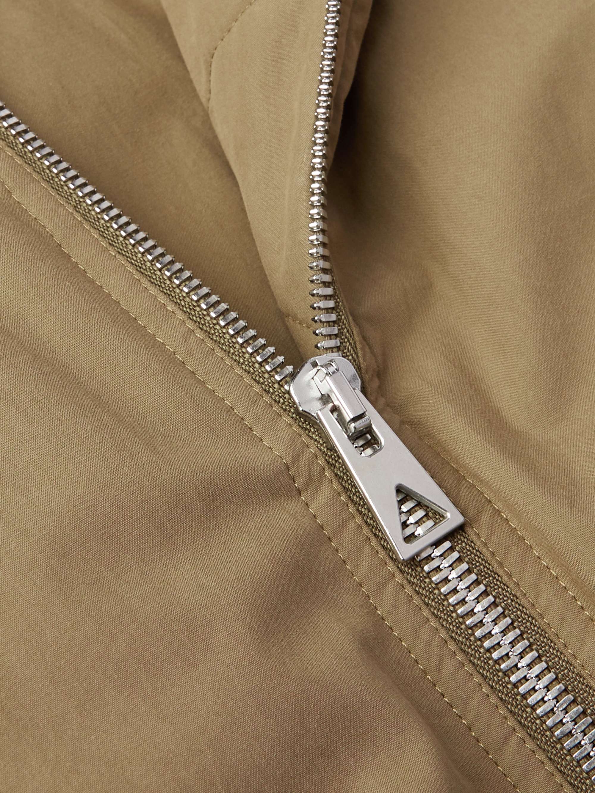 BOTTEGA VENETA Frosted Cotton-Poplin Down Bomber Jacket for
