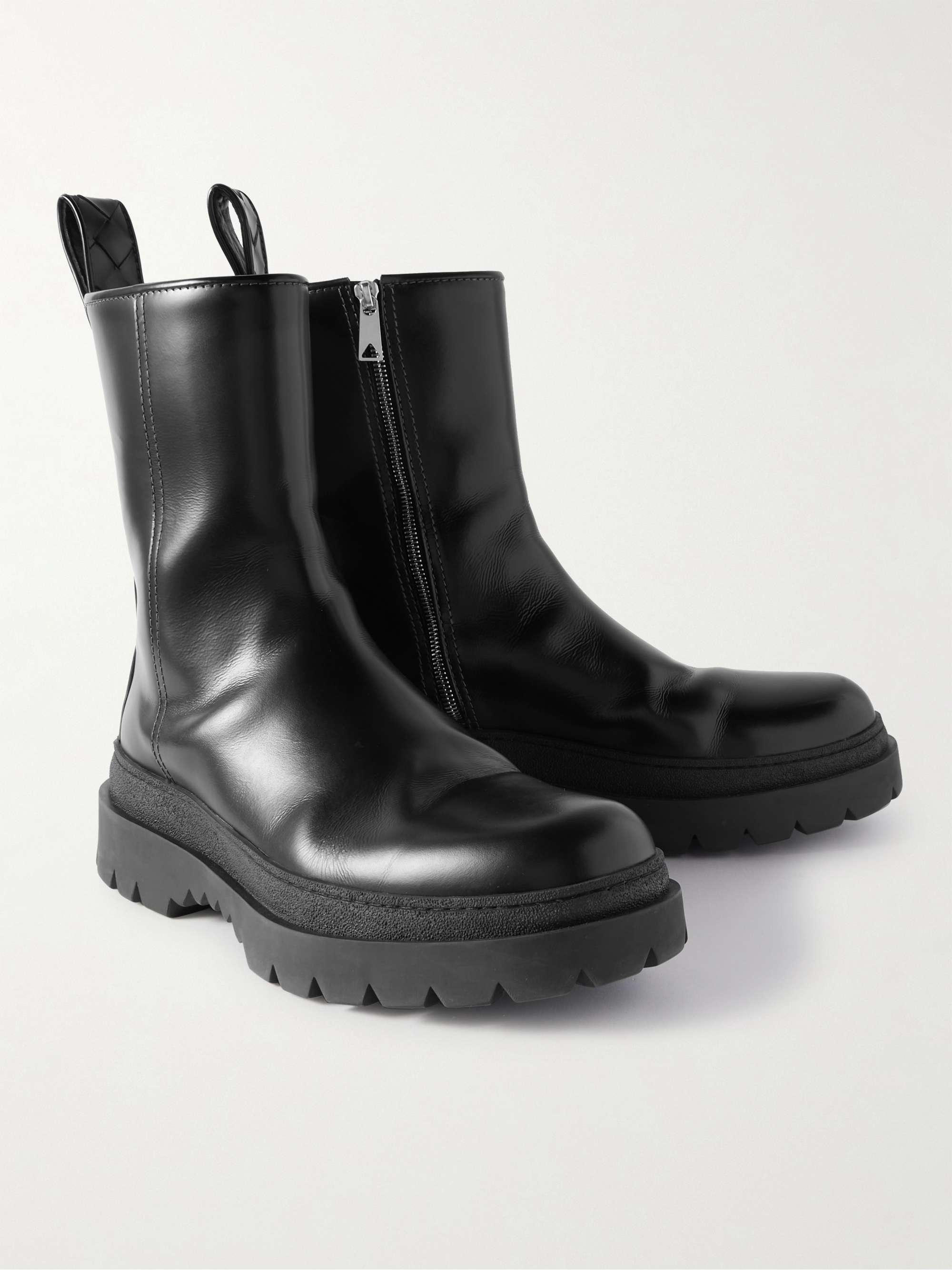 BOTTEGA VENETA Leather Boots for Men | MR PORTER