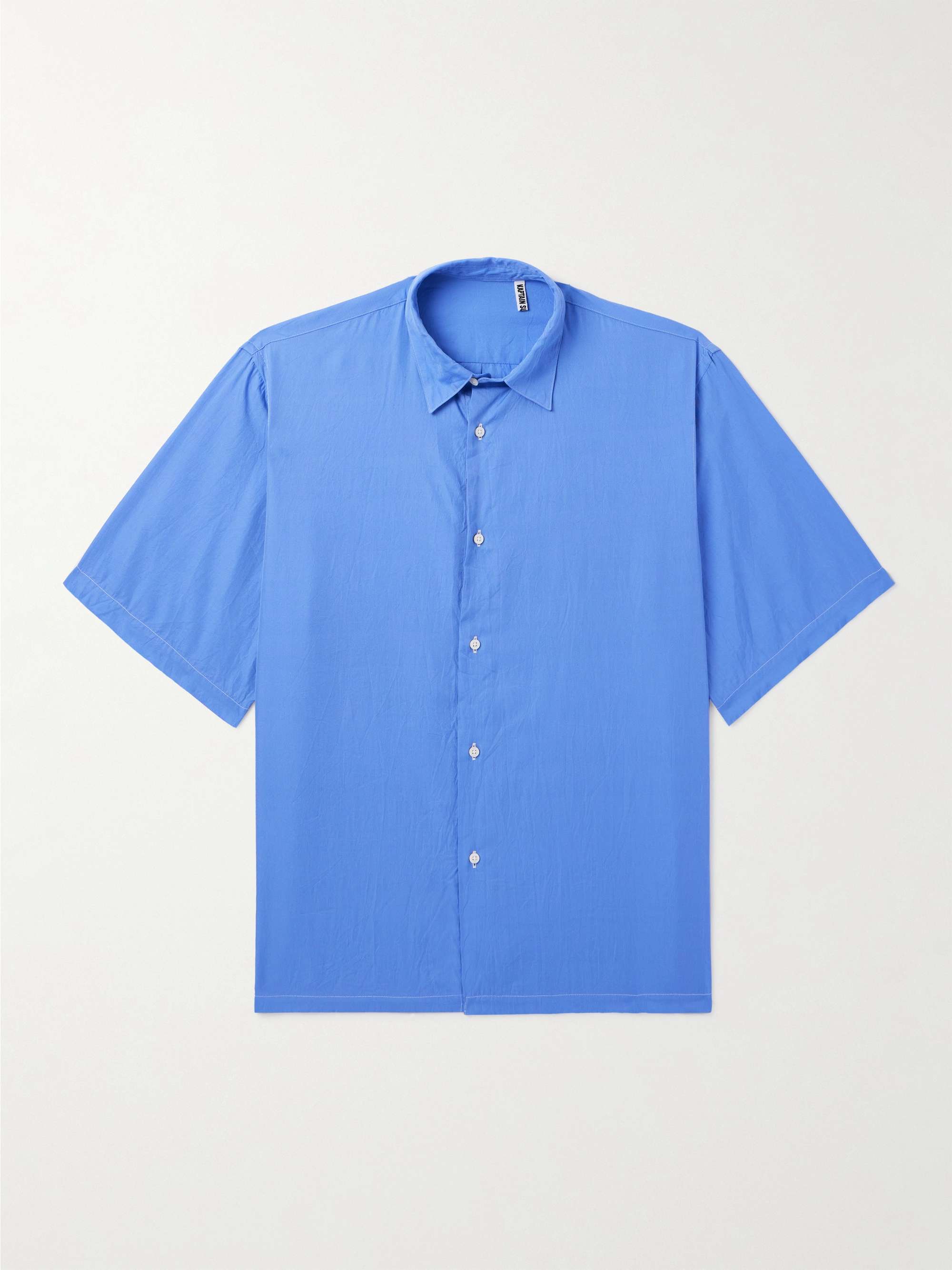 KAPTAIN SUNSHINE Cotton and Silk-Blend Shirt for Men | MR PORTER
