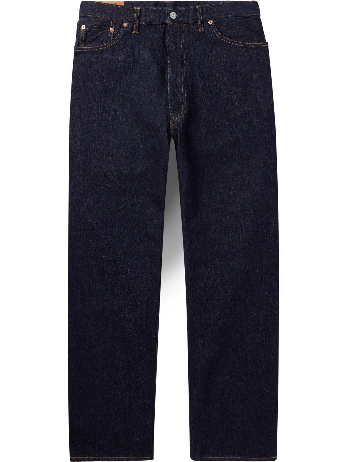 Straight-Leg Selvedge Jeans