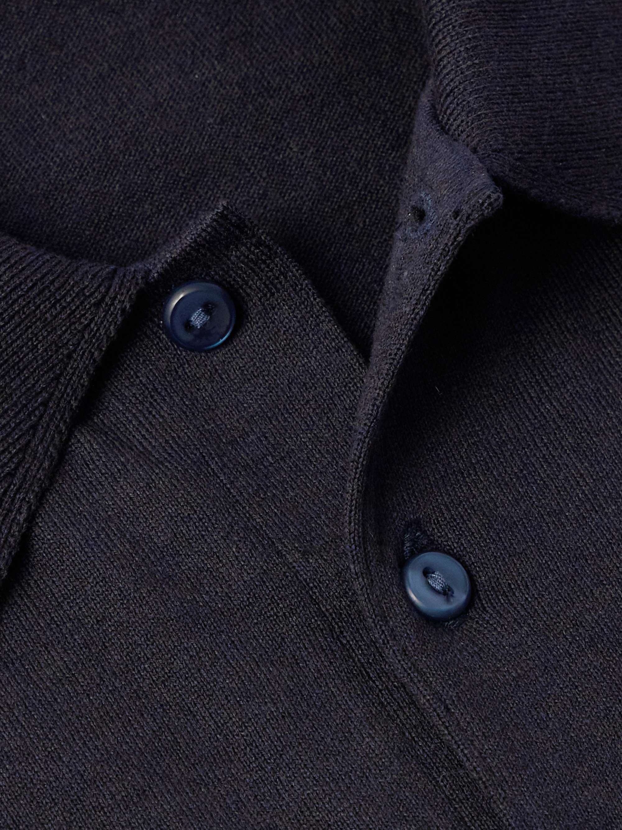 Navy Cotton Polo Shirt | KAPTAIN SUNSHINE | MR PORTER