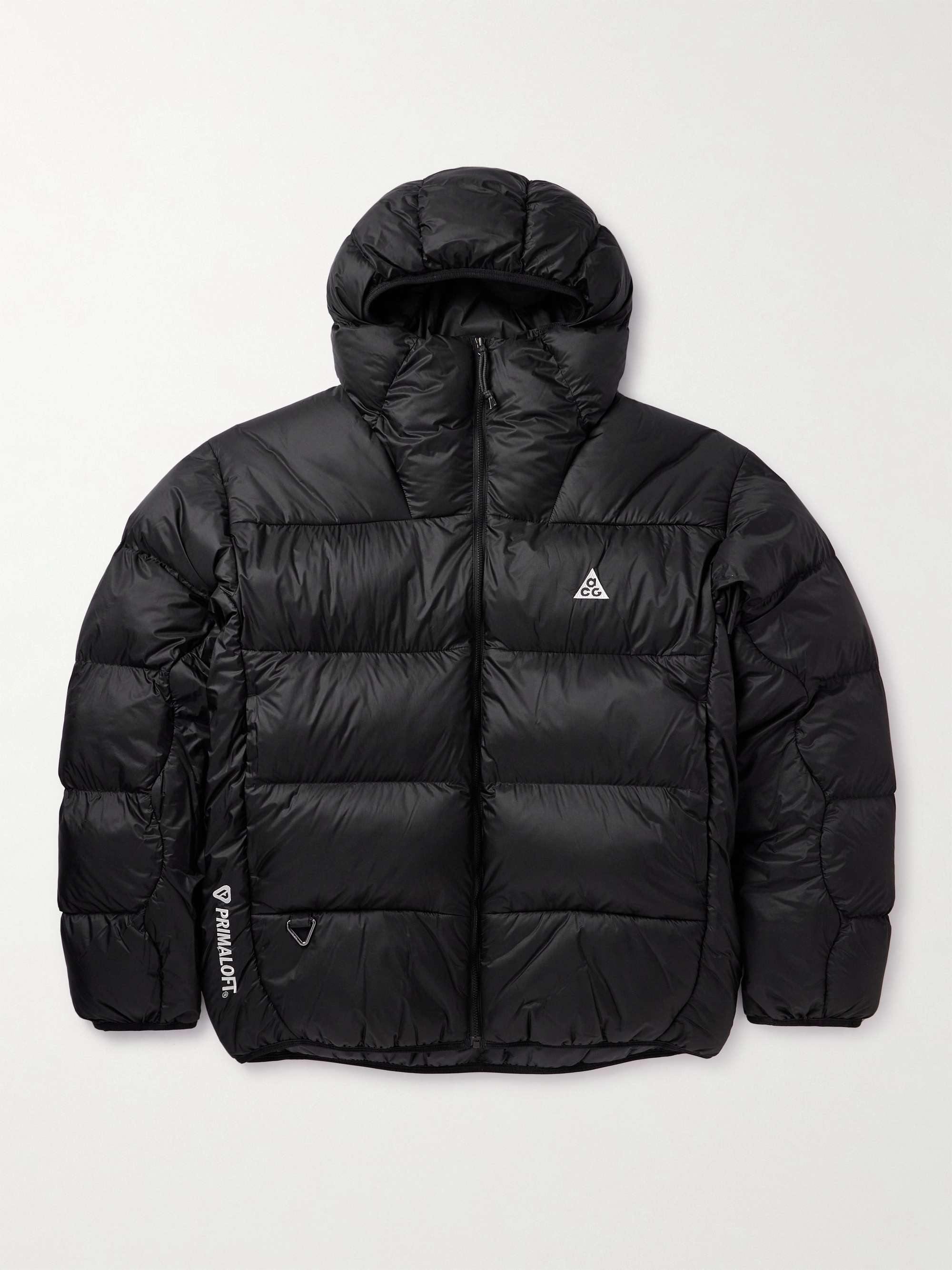 Nike hooded quilted sales shell down coat