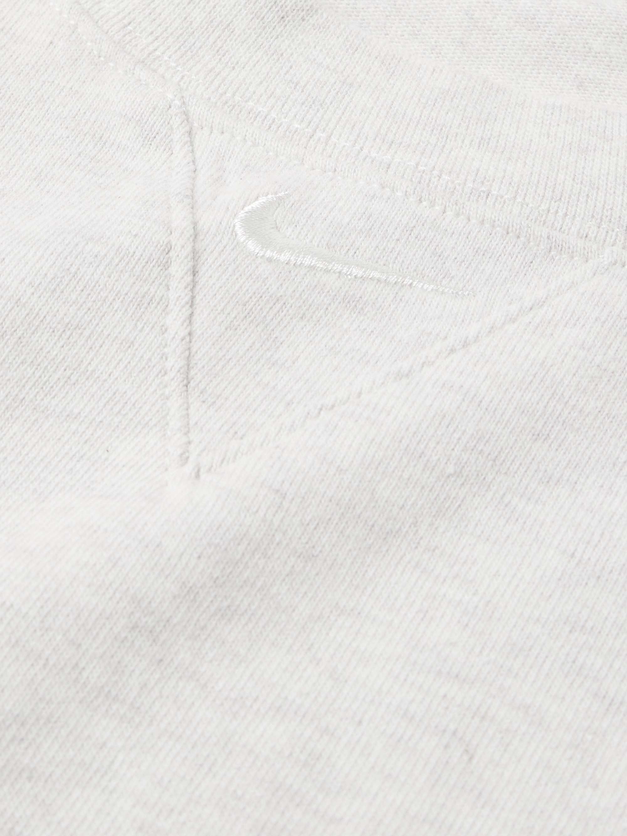 NIKE Solo Swoosh LogoEmbroidered CottonJersey TShirt for Men MR PORTER