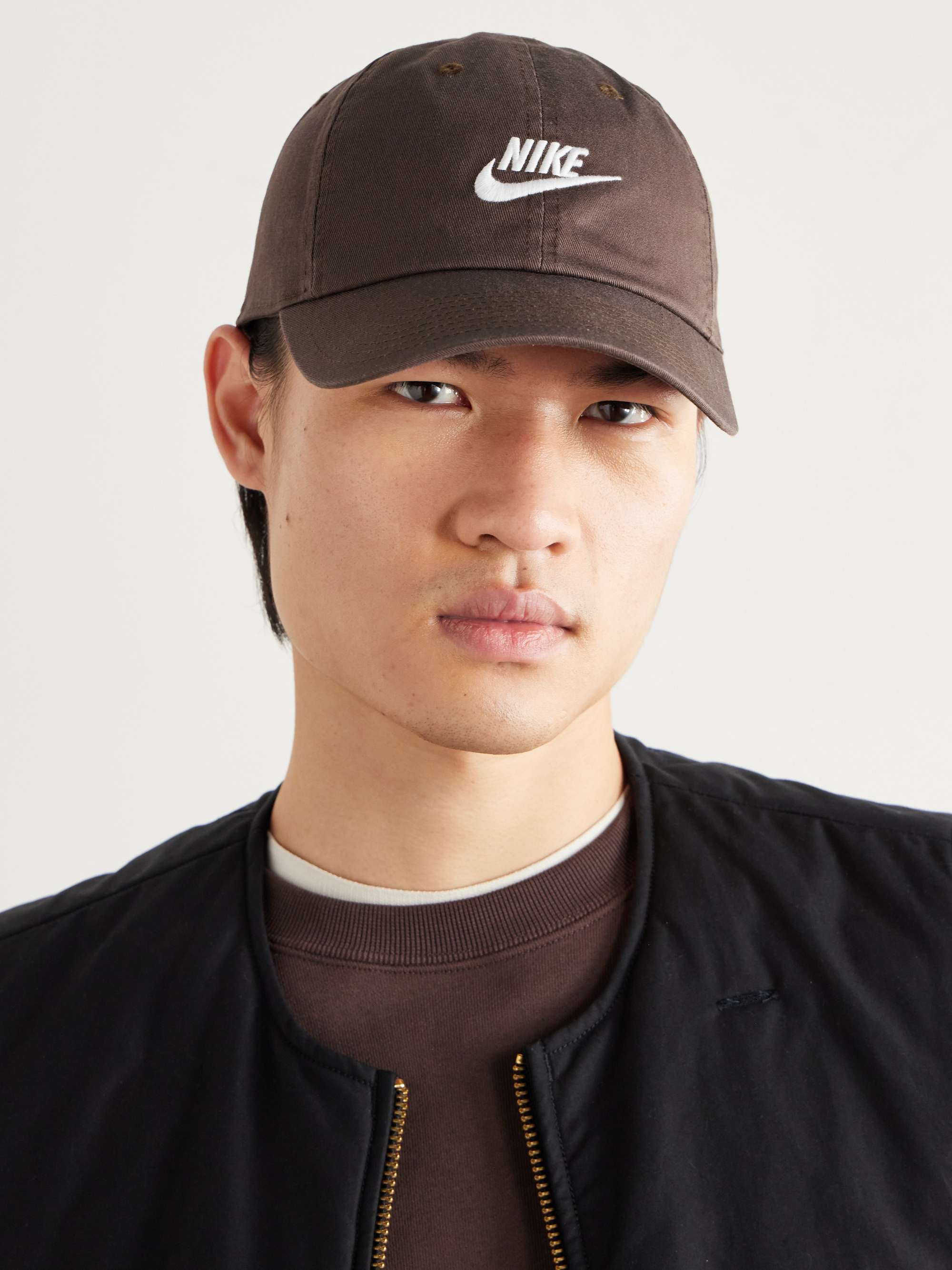 NIKE Club Logo-Embroidered Cotton-Twill Baseball Cap for Men | MR PORTER