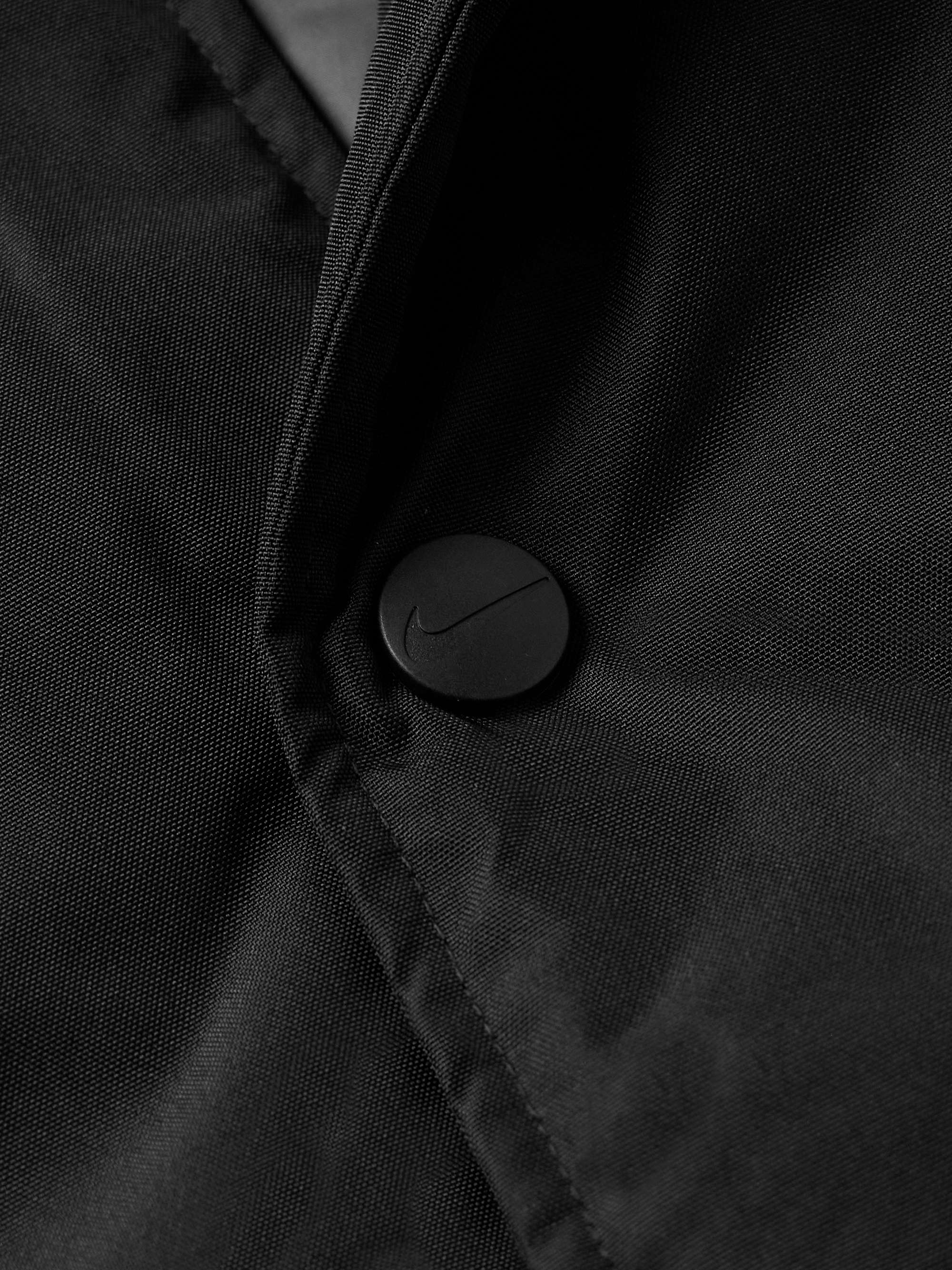 NIKE Solo Swoosh Logo-Appliquéd Padded Nylon Jacket for Men | MR PORTER