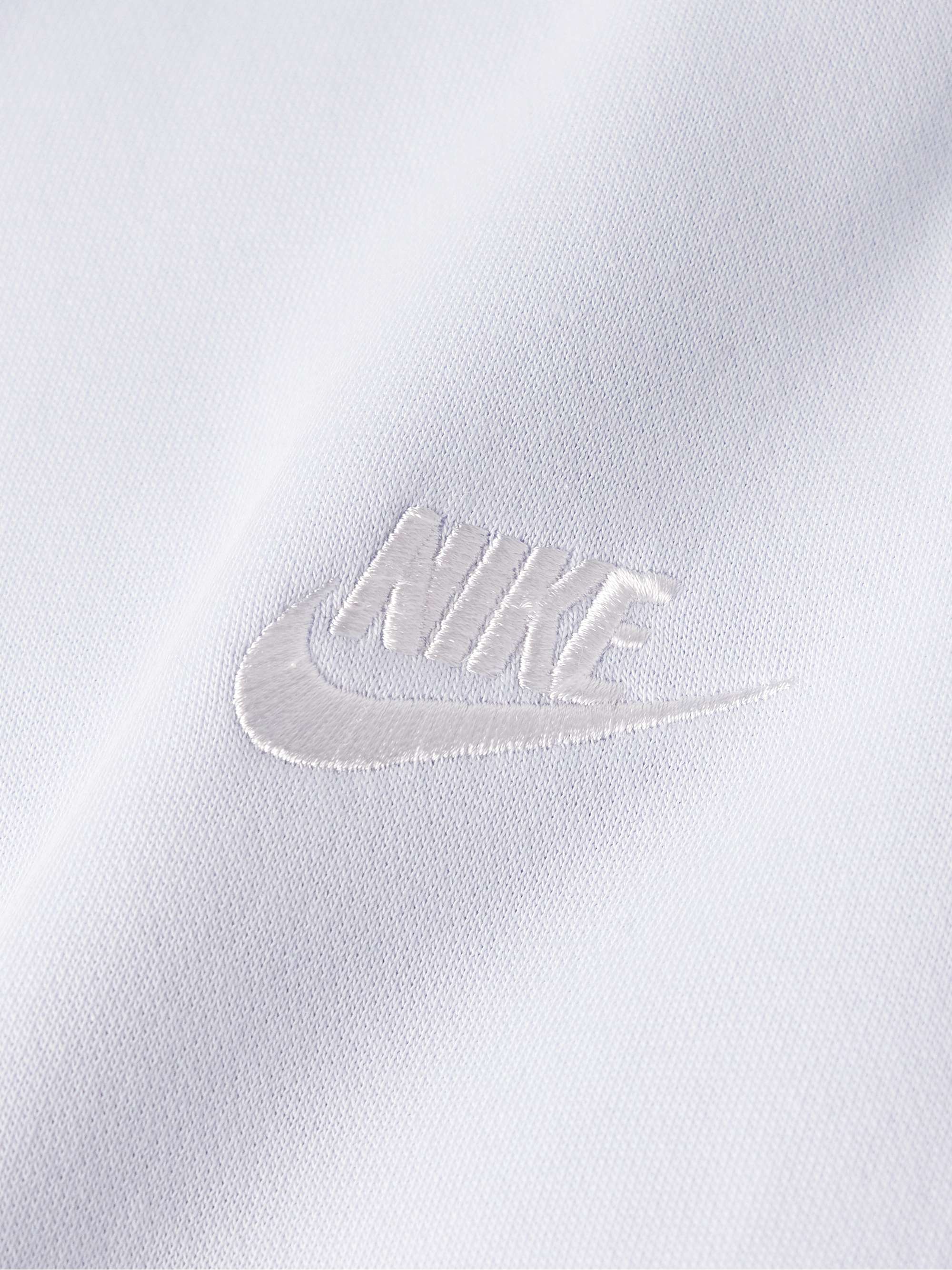 NIKE Sportswear Club Tapered Logo-Embroidered Cotton-Blend Jersey ...