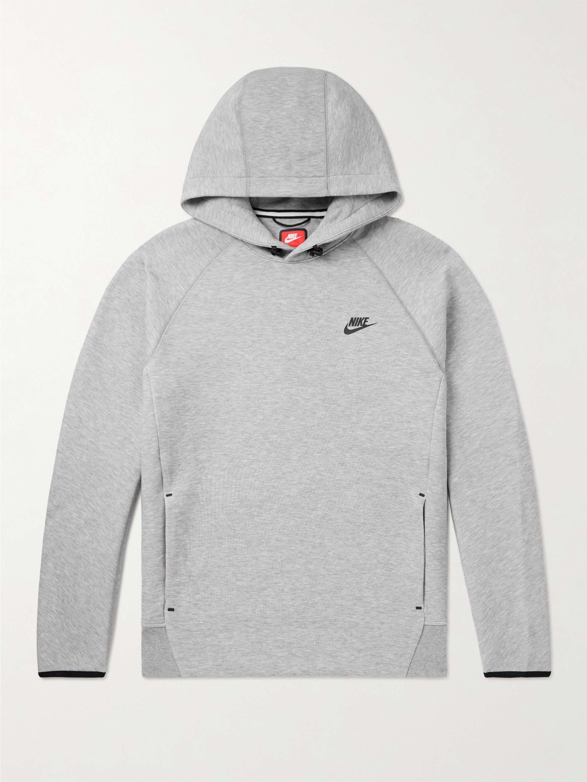 NIKE Logo-Print Cotton-Blend Tech Fleece Hoodie for Men