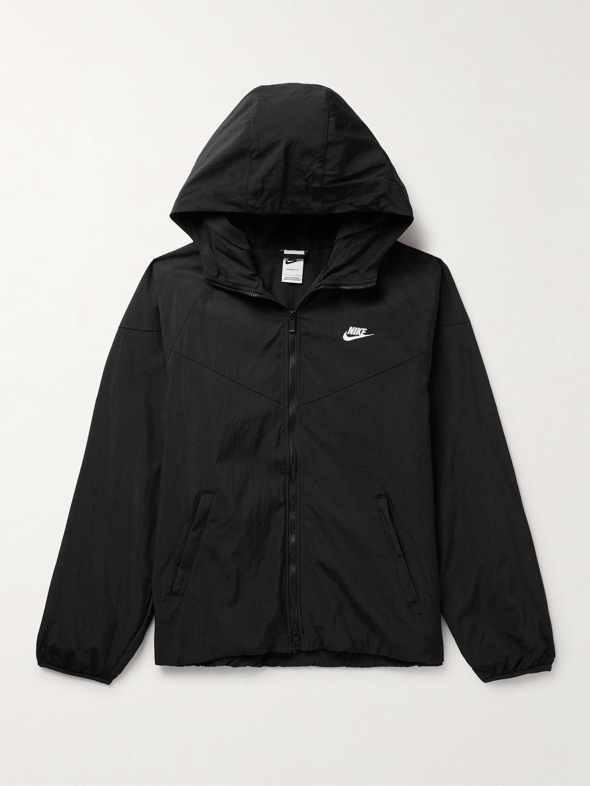 Nike Sportswear Windrunner Black Windbreaker Jacket, Nike Jacket  Windbreaker