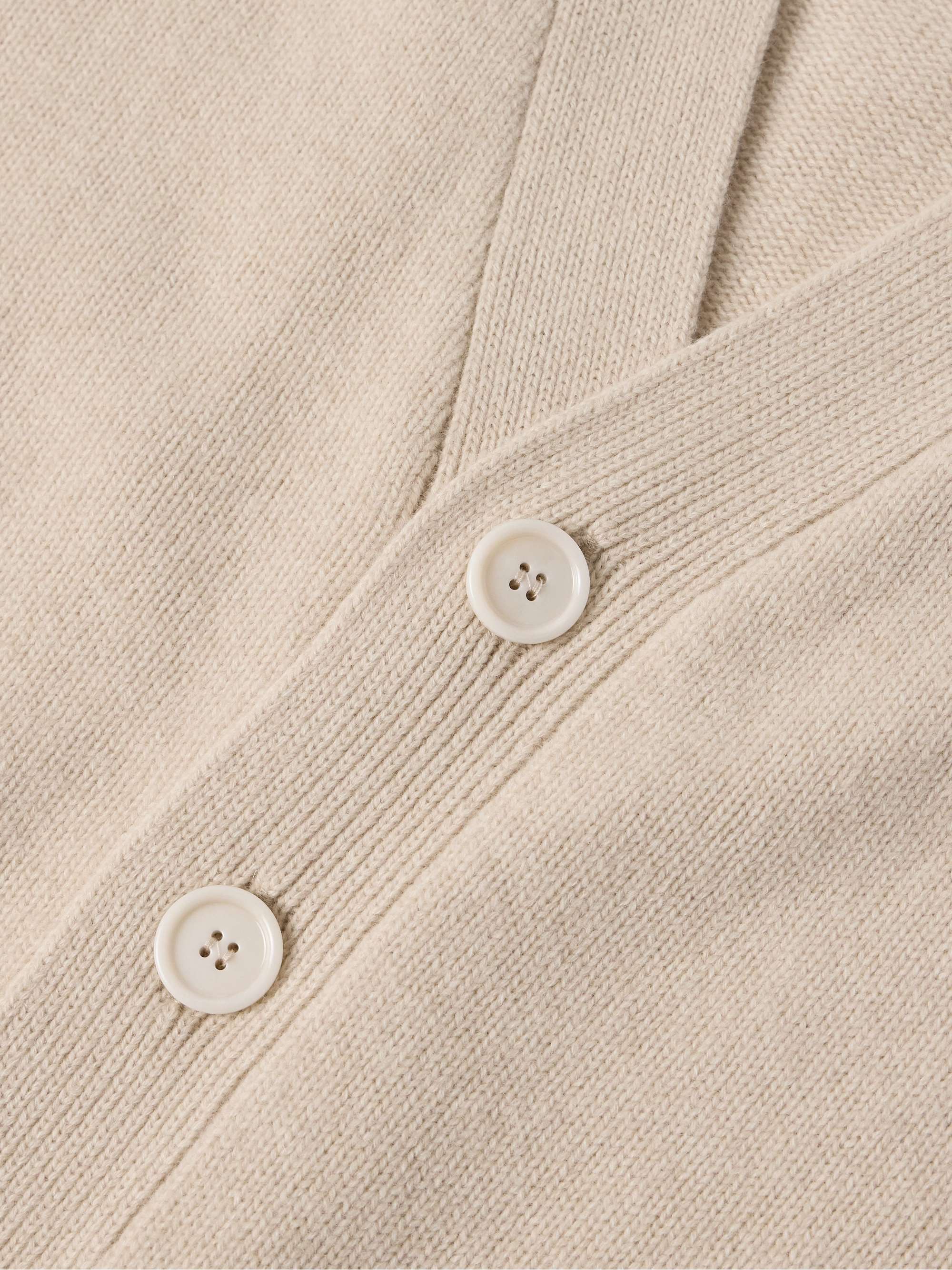 AMI PARIS Wool and Cashmere-Blend Cardigan for Men | MR PORTER