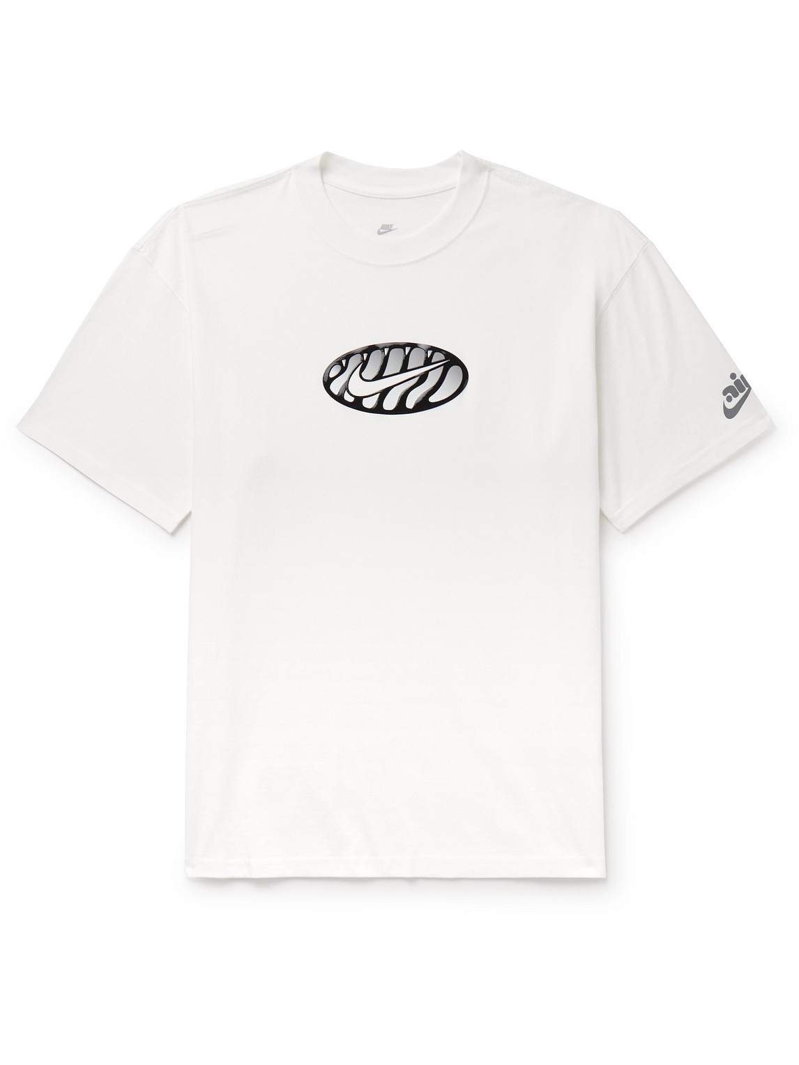 NIKE SPORTSWEAR LOGO-APPLIQUÉD COTTON-JERSEY T-SHIRT