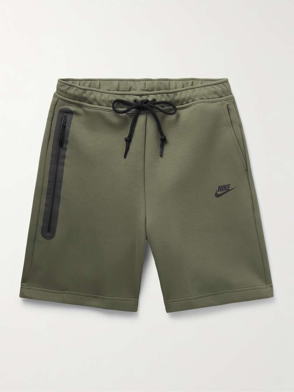 nike tech fleece shorts olive