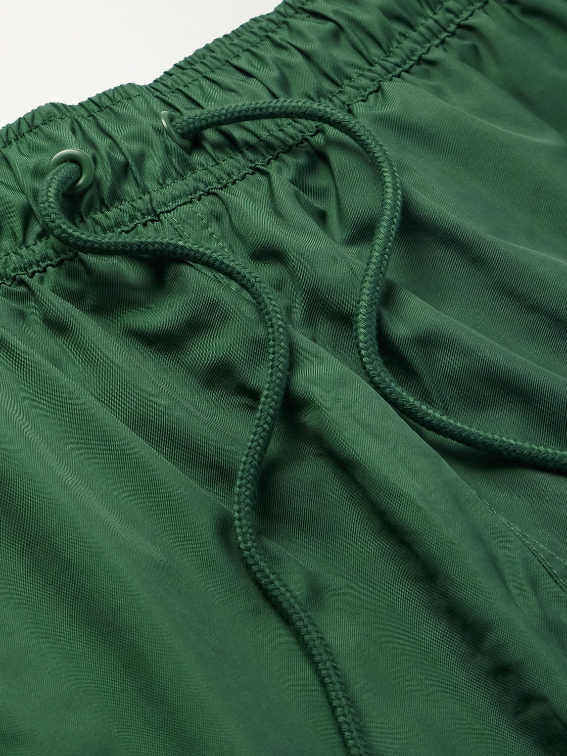 Shop Nike Club Flow Straight-leg Shell Shorts In Green