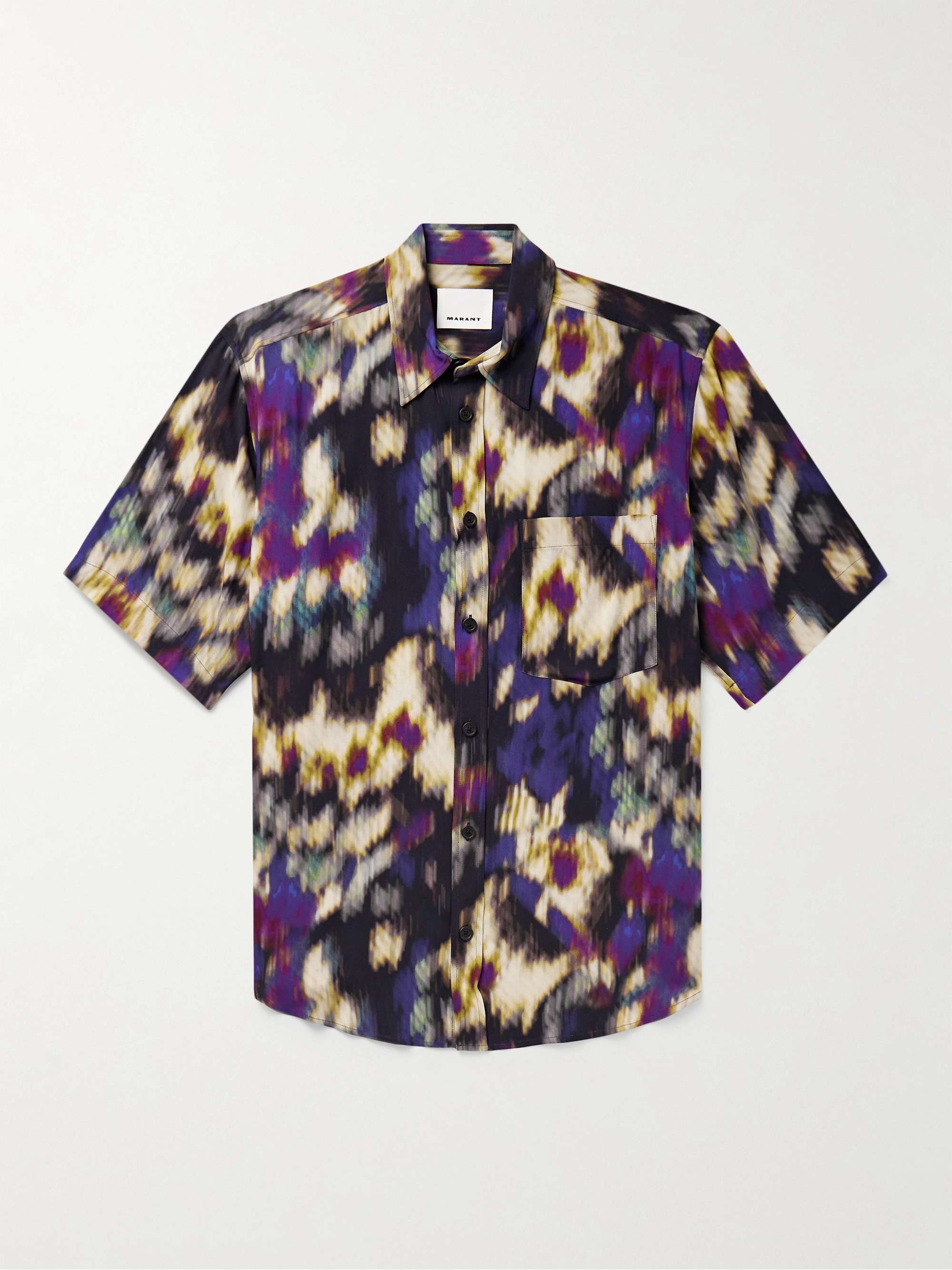 ISABEL MARANT Vabilio Printed Woven Shirt for Men | MR PORTER