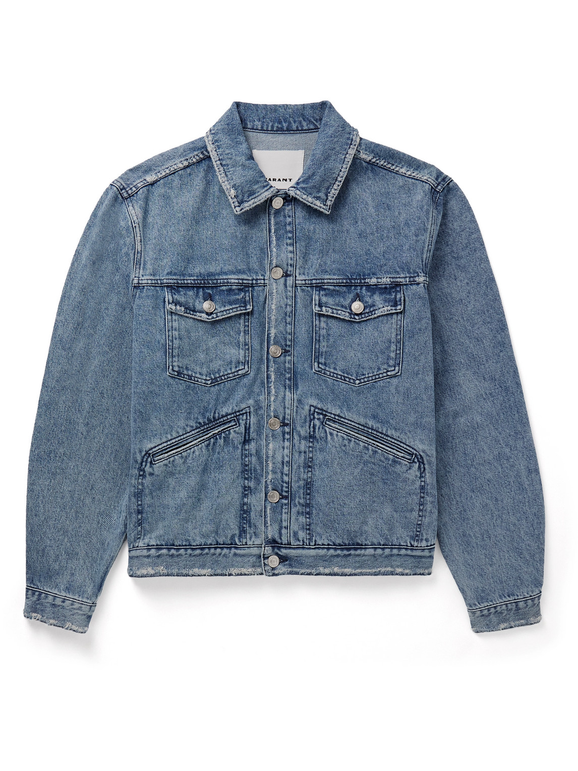 Isabel Marant Marant Jango Denim Jacket In Blue