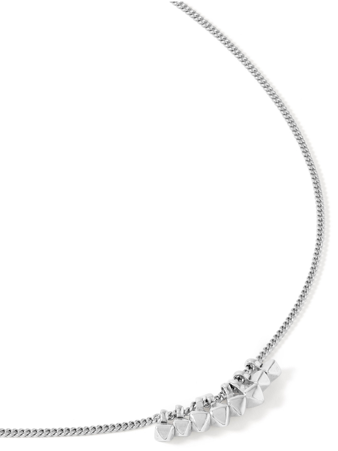 All Singing Silver-Tone Chain Necklace